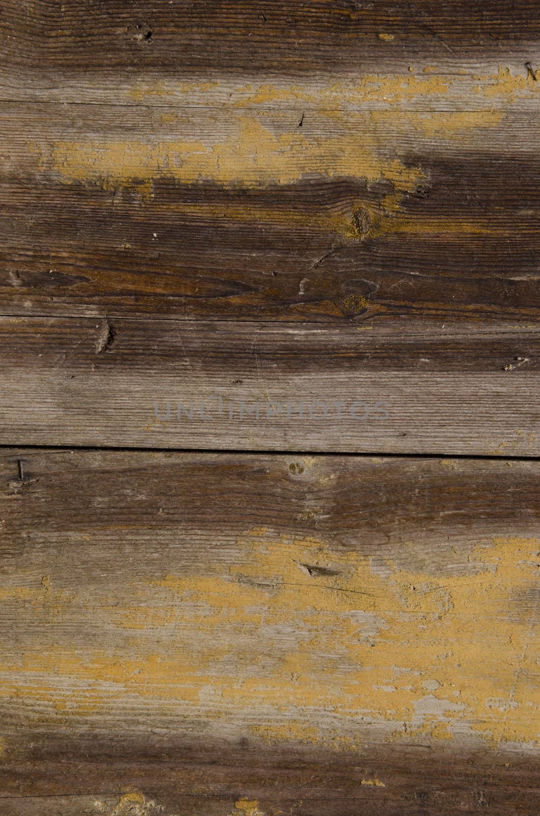 Old wooden wall fragment with interesting texture and surface background.