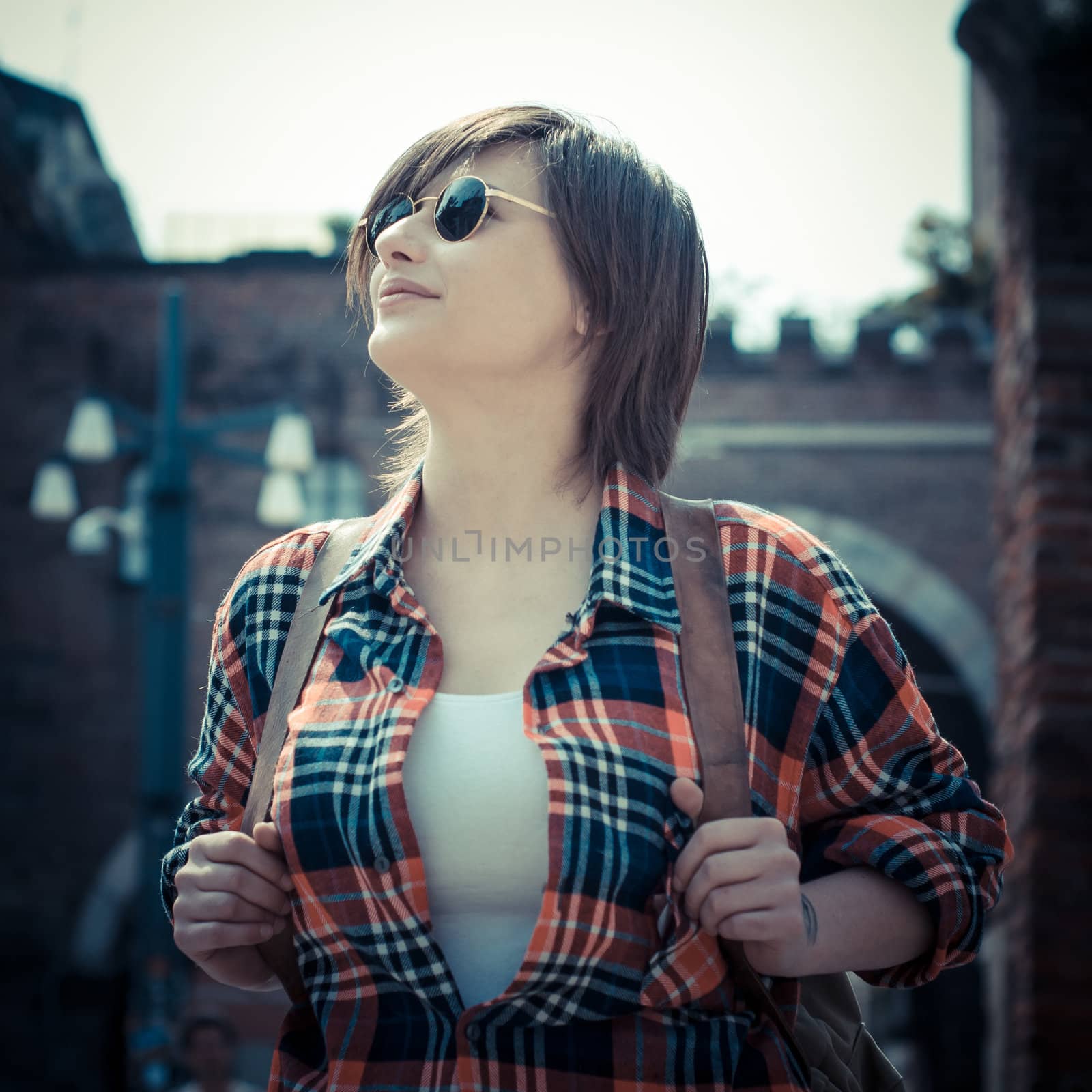 hipster girl by peus