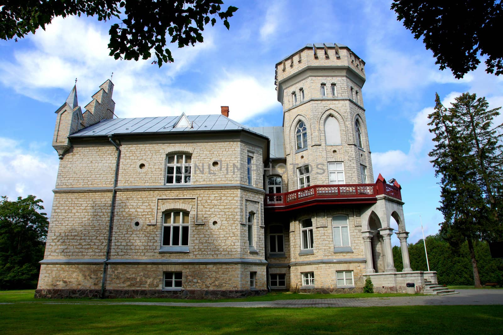 The castle in the central Estonia.. Vasalemma