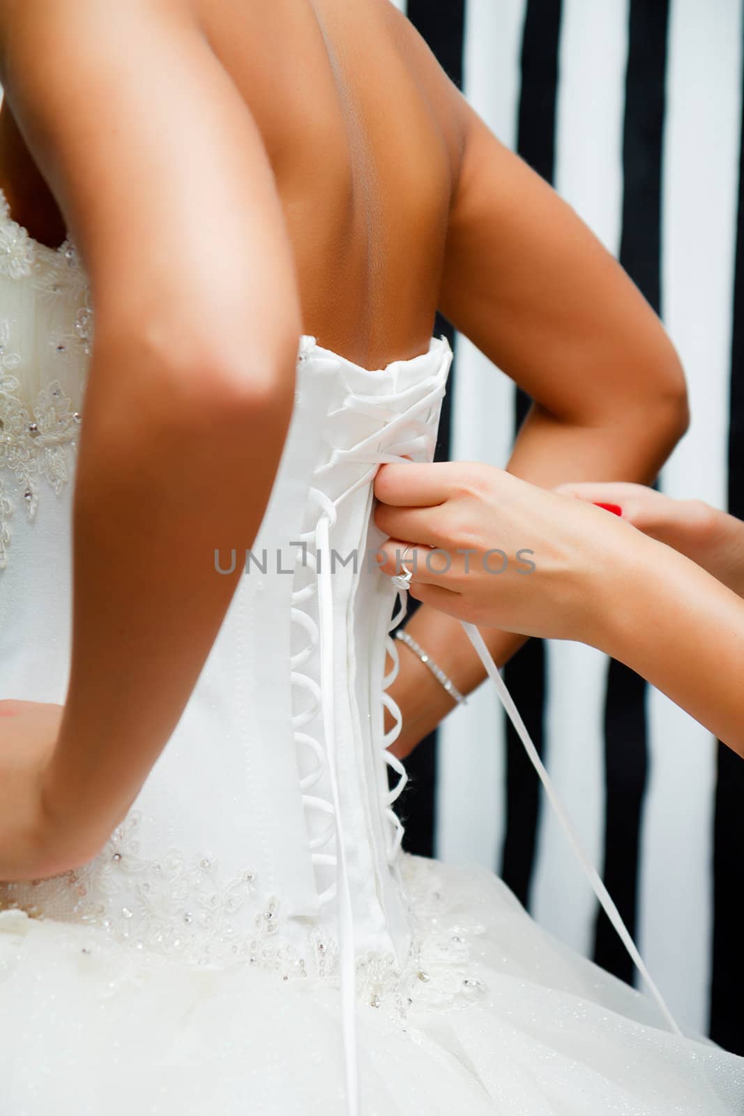 lace bridal corset by pzRomashka