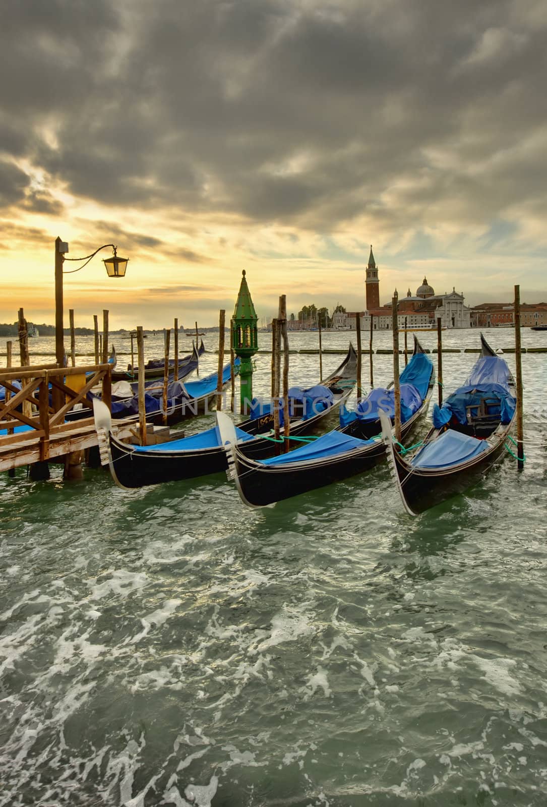 Venice gondolas by johny007pan