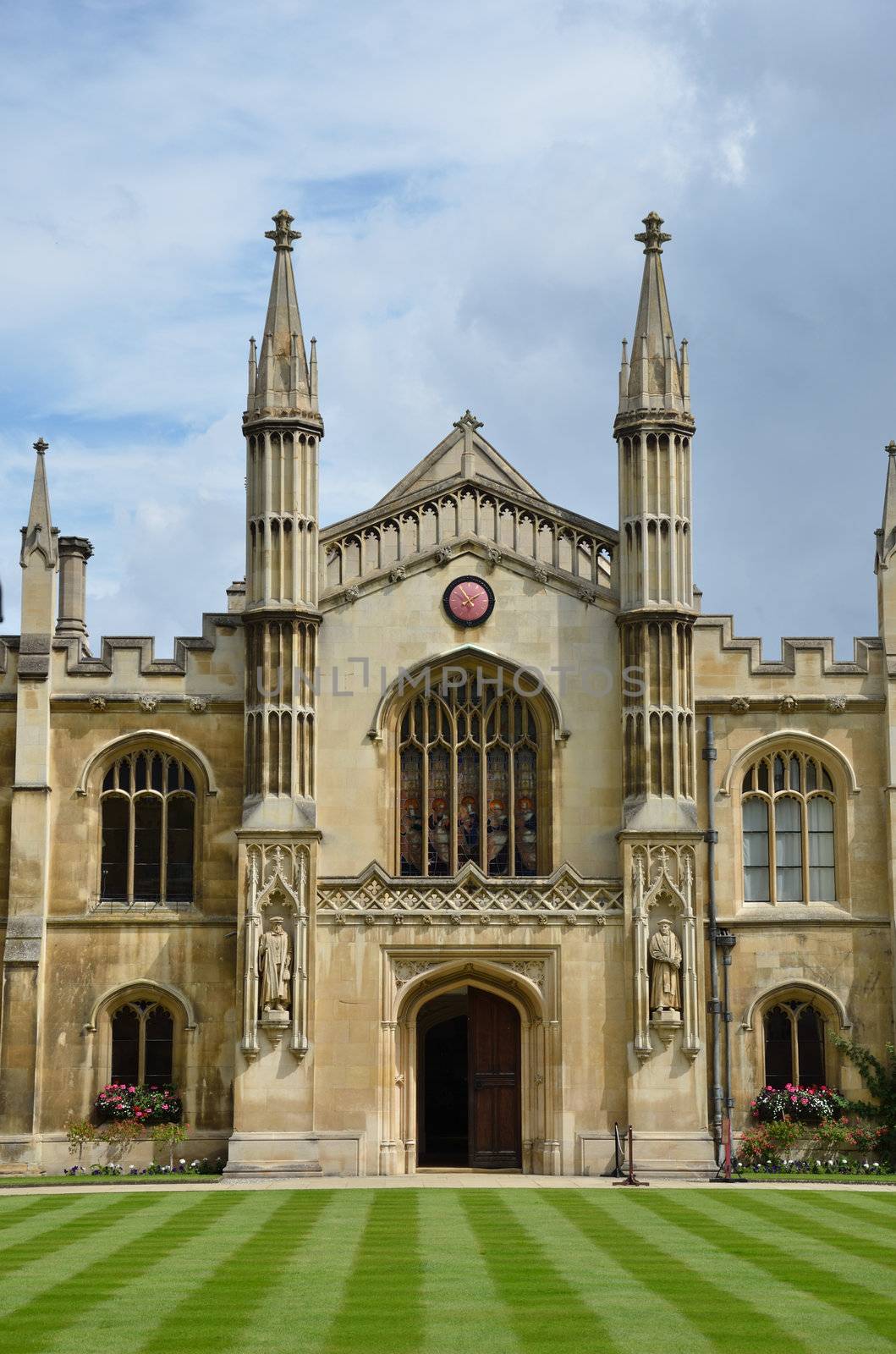 Frontage of corpus christie cambridge