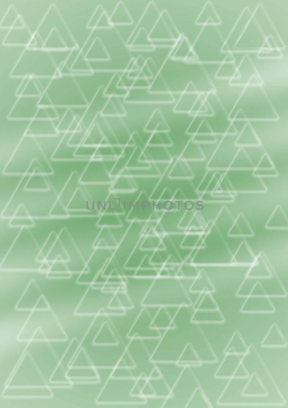 Abstract background consisting of set of shining triangles