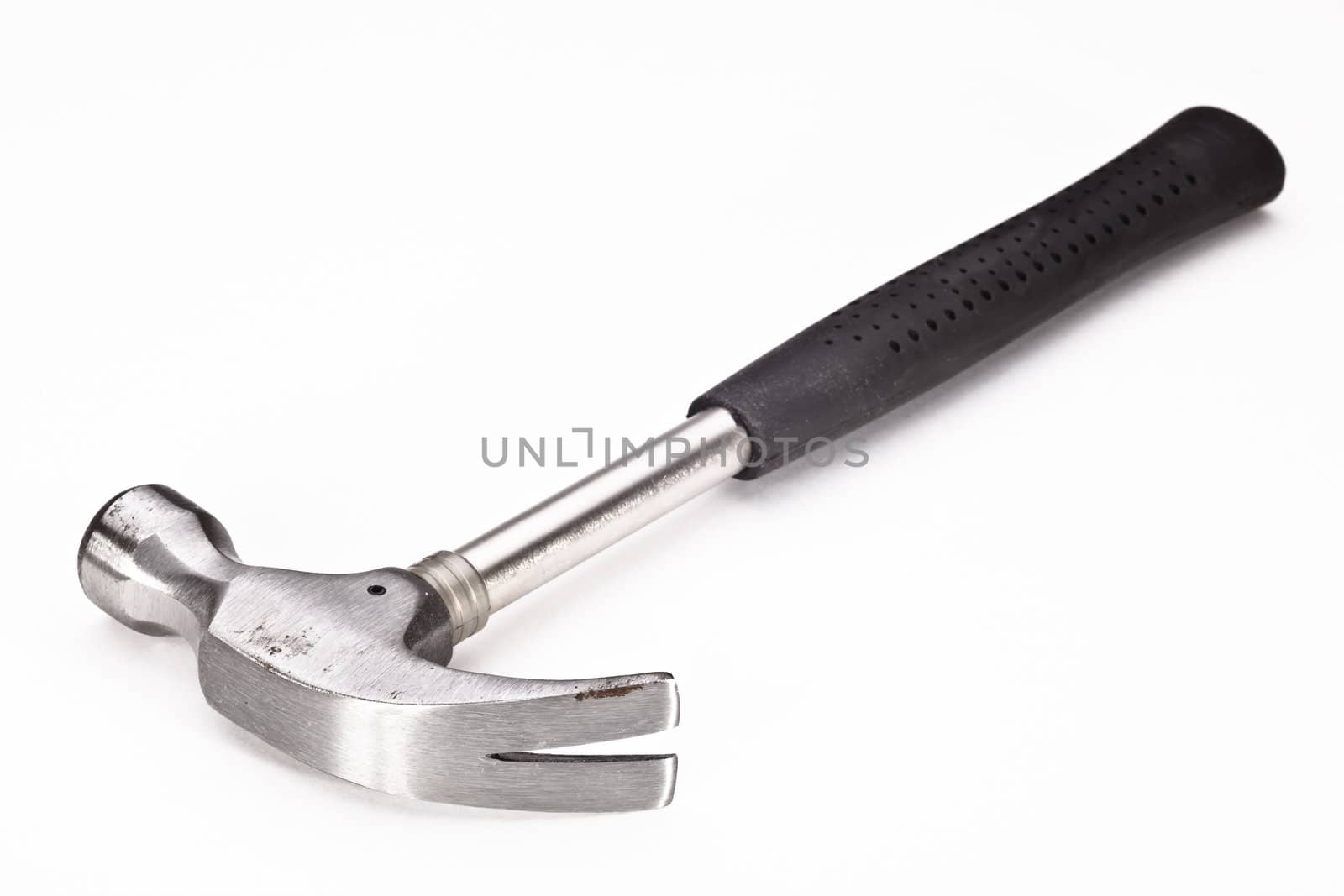 Hammer isolated over white background