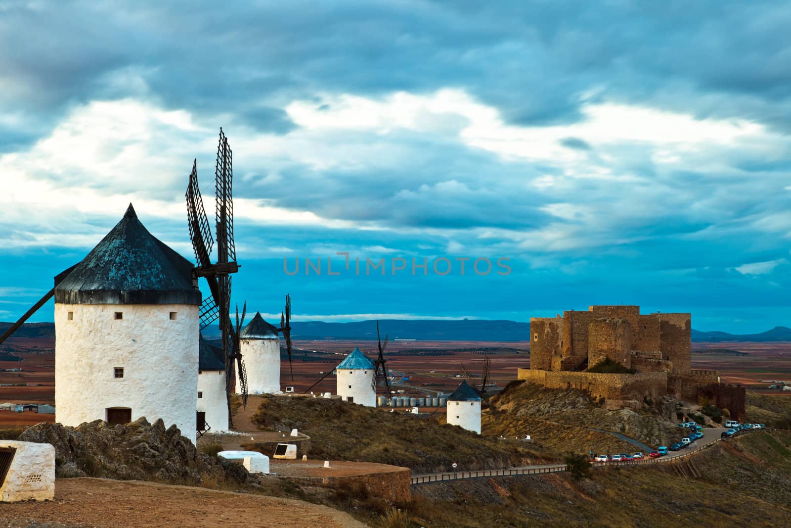 Typical windmills of  Region of Castilla la Mancha