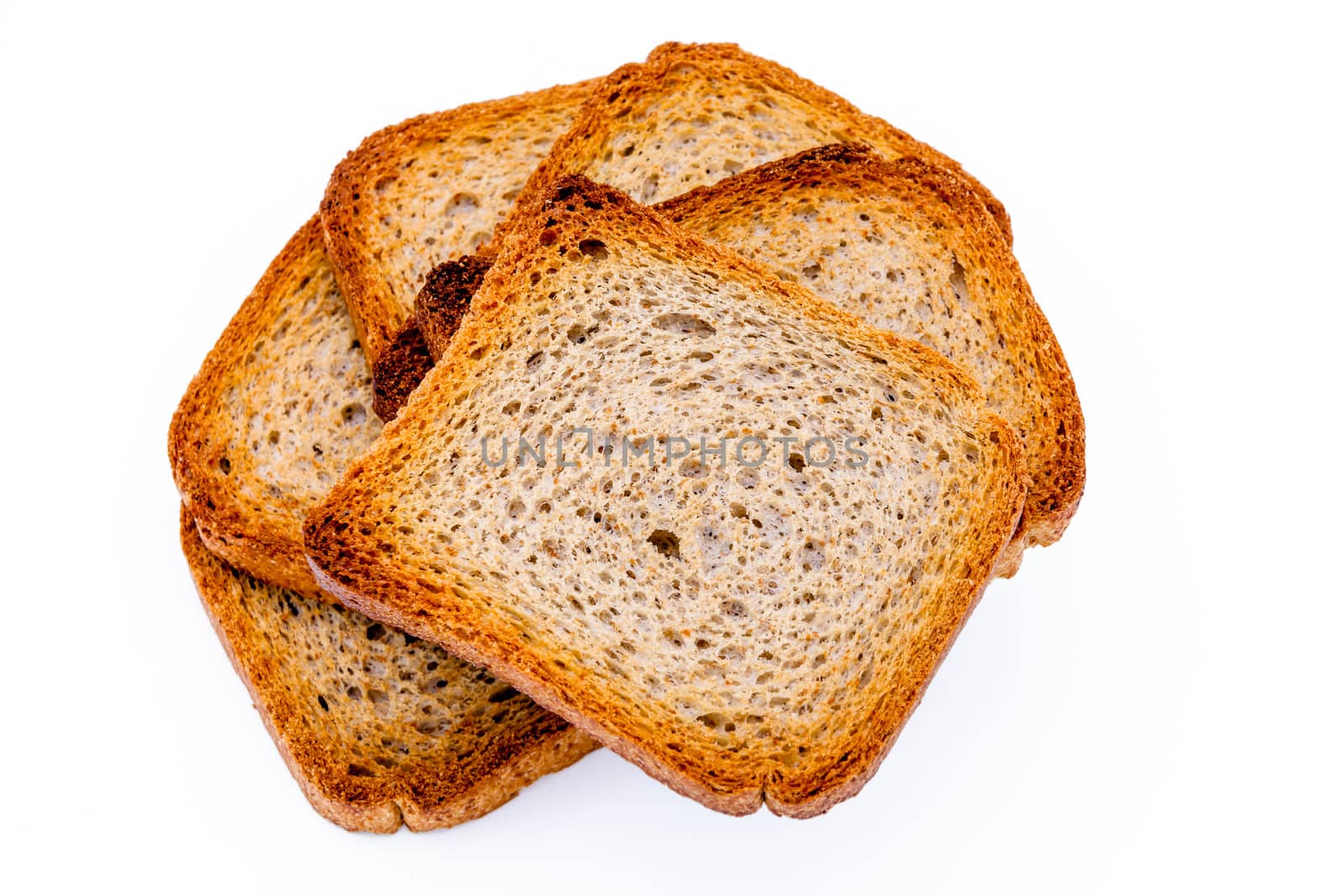 Lots of slices of toast