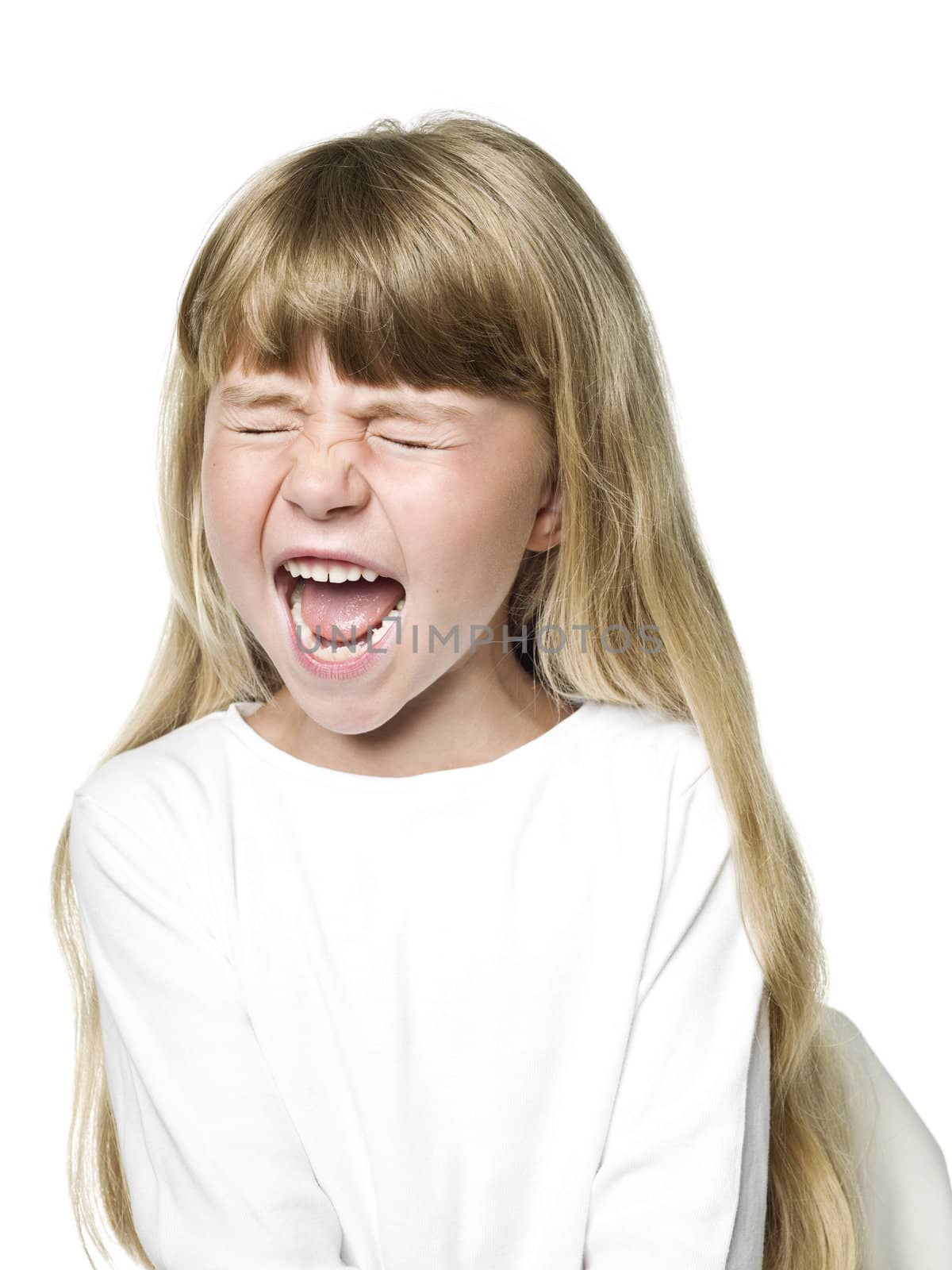 Portrait of a Screaming Girl
