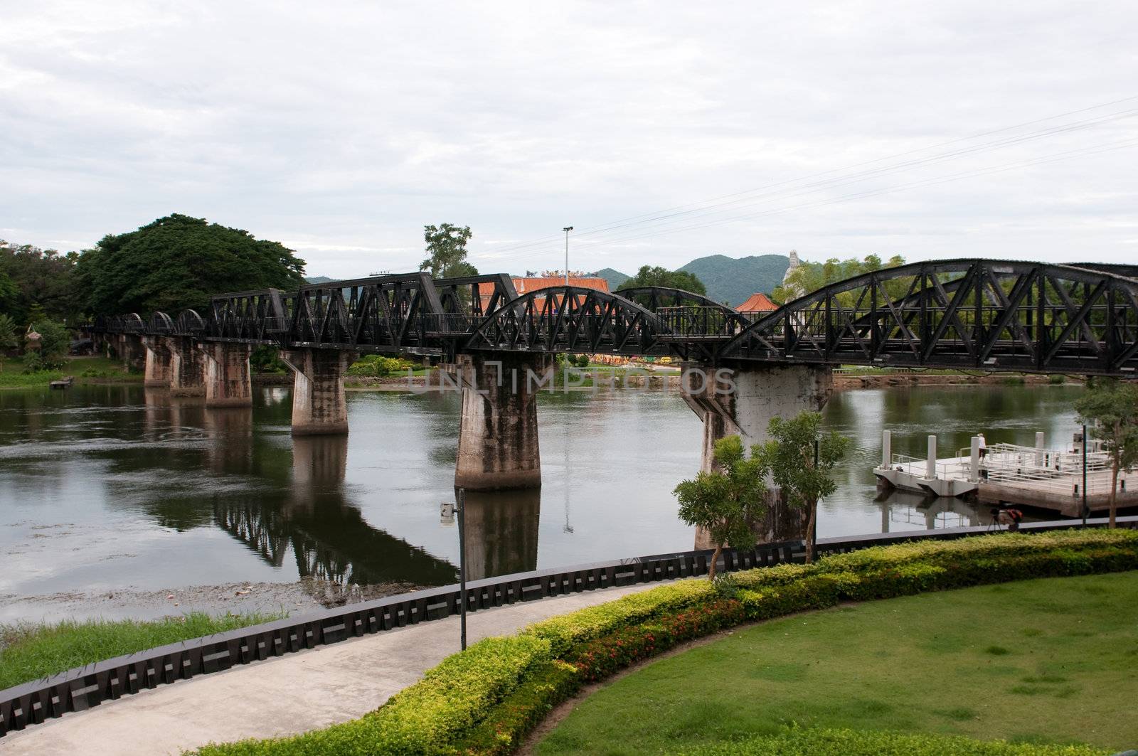 The Bridge of the River Kwai in Thailand