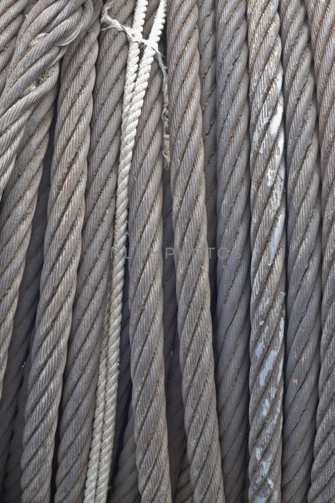 iron rope background, use for decorate or graphic design