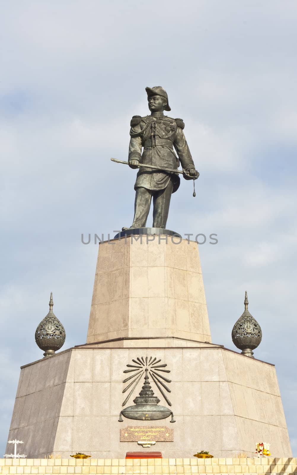 king chulalongkorn stute in samutprakarn, thailand