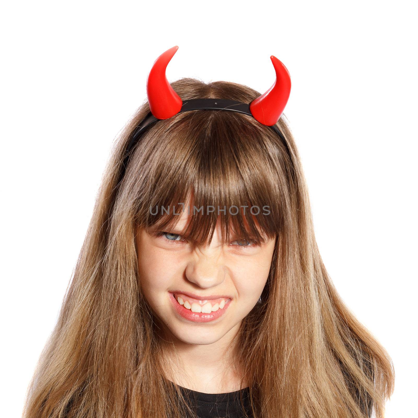 little devil girl by AigarsR