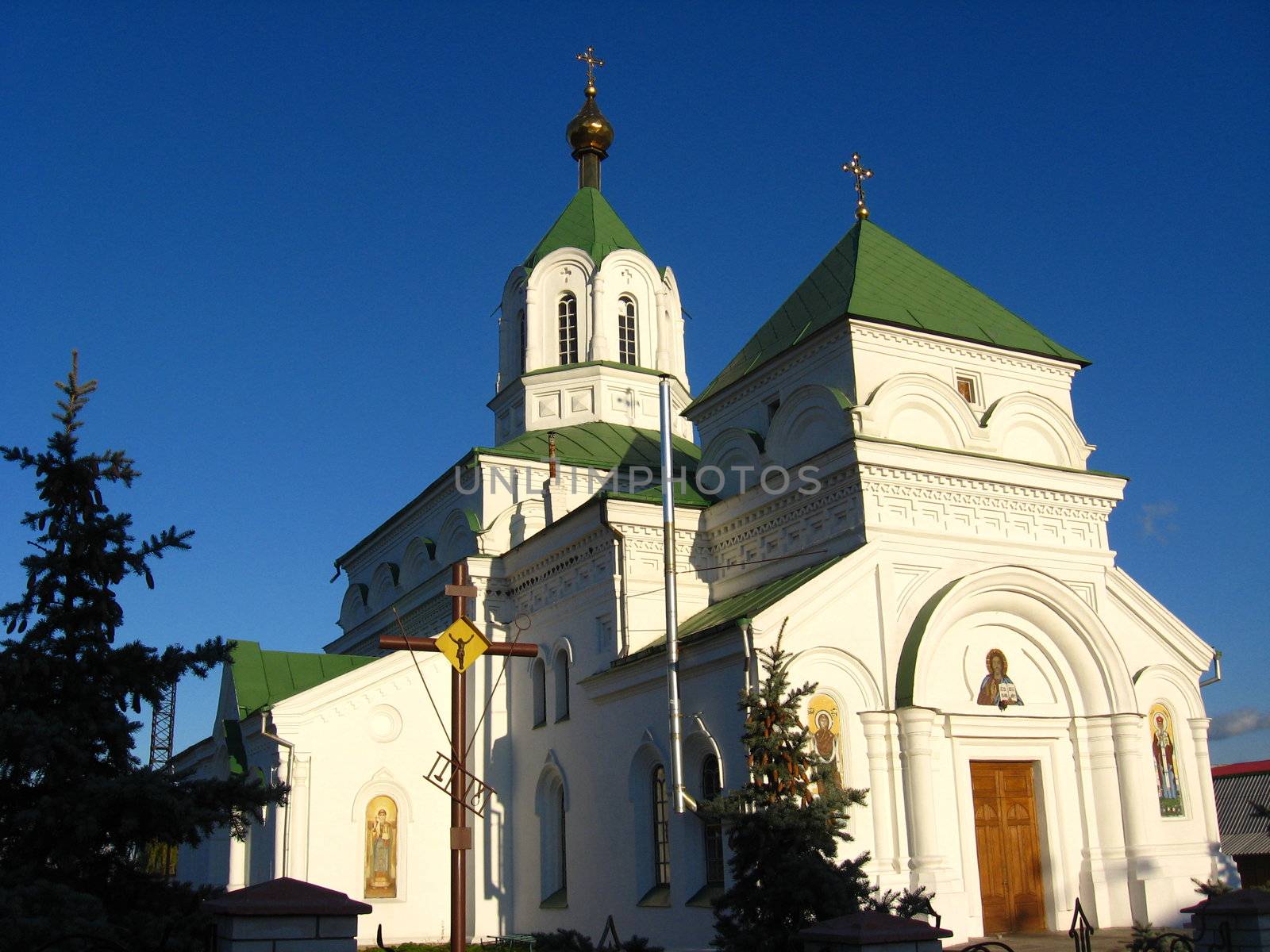The beautiful Nikolaevskaya church in Radomyshl by alexmak