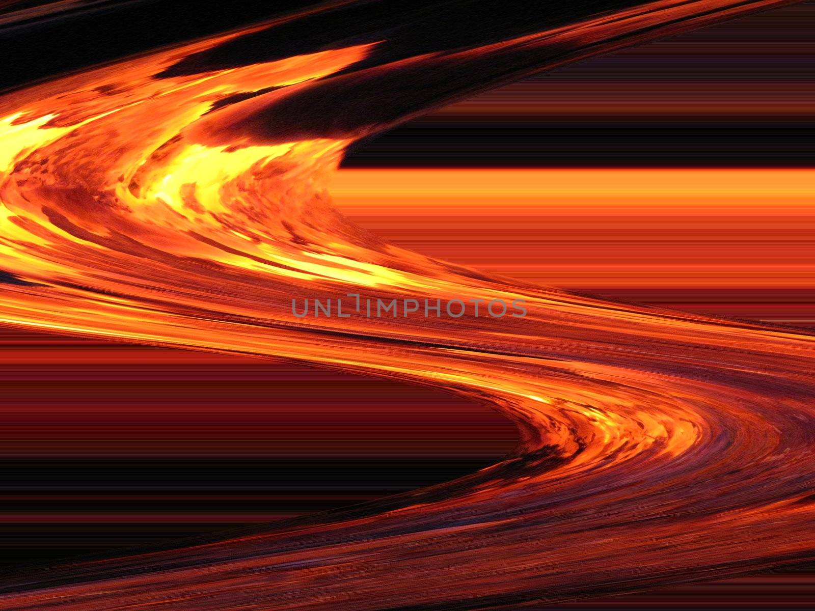 Image of abstract background with fiery shades