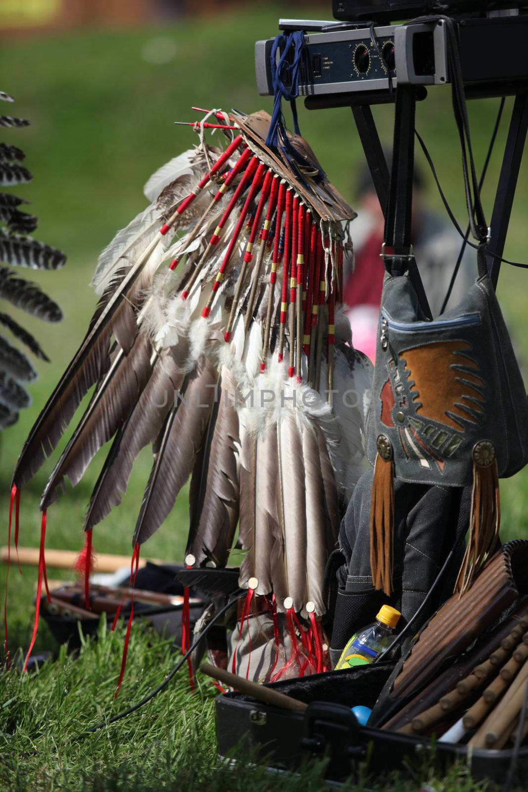 Folk theatrical props of American Indians