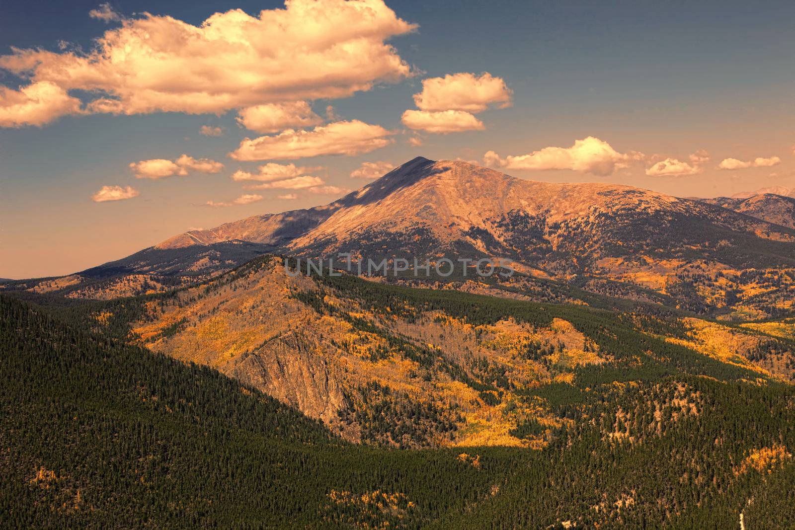 Colorado Rocky Mountains in the Autumn