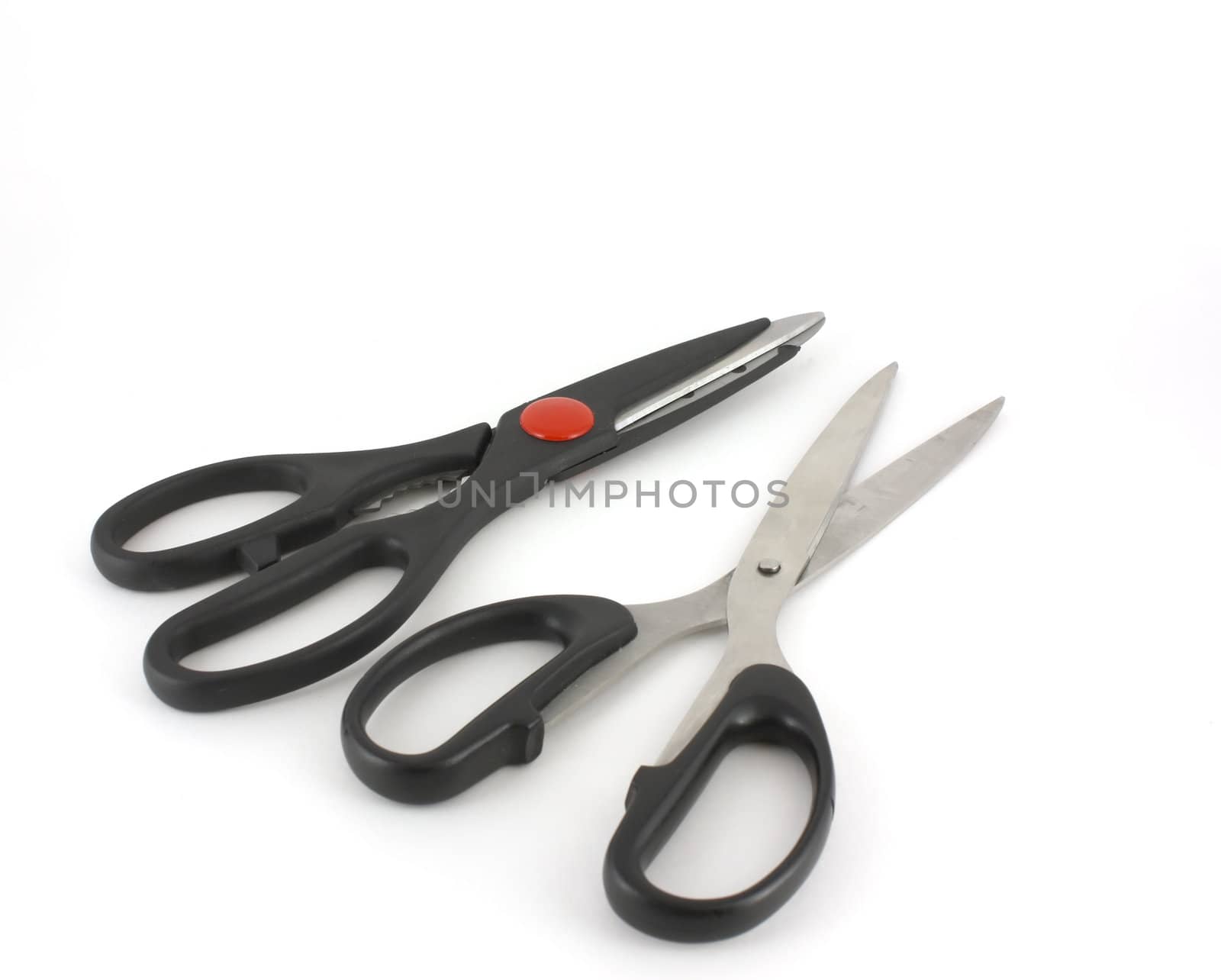 Two kitchen scissors