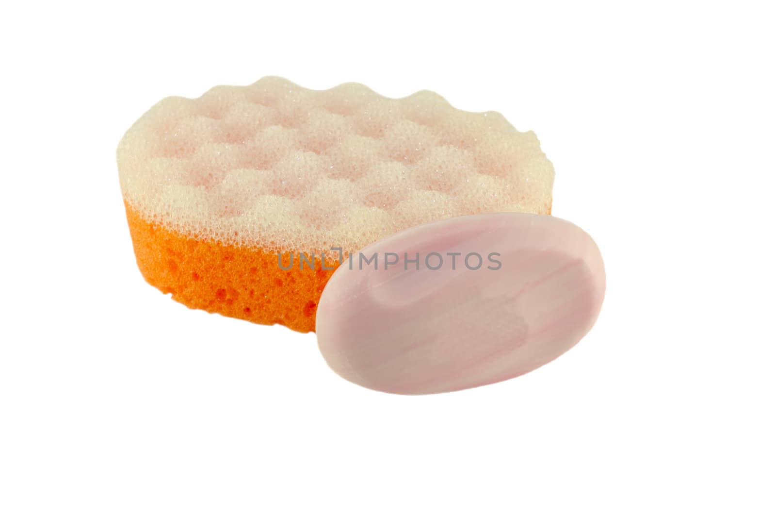 Sponge and soap