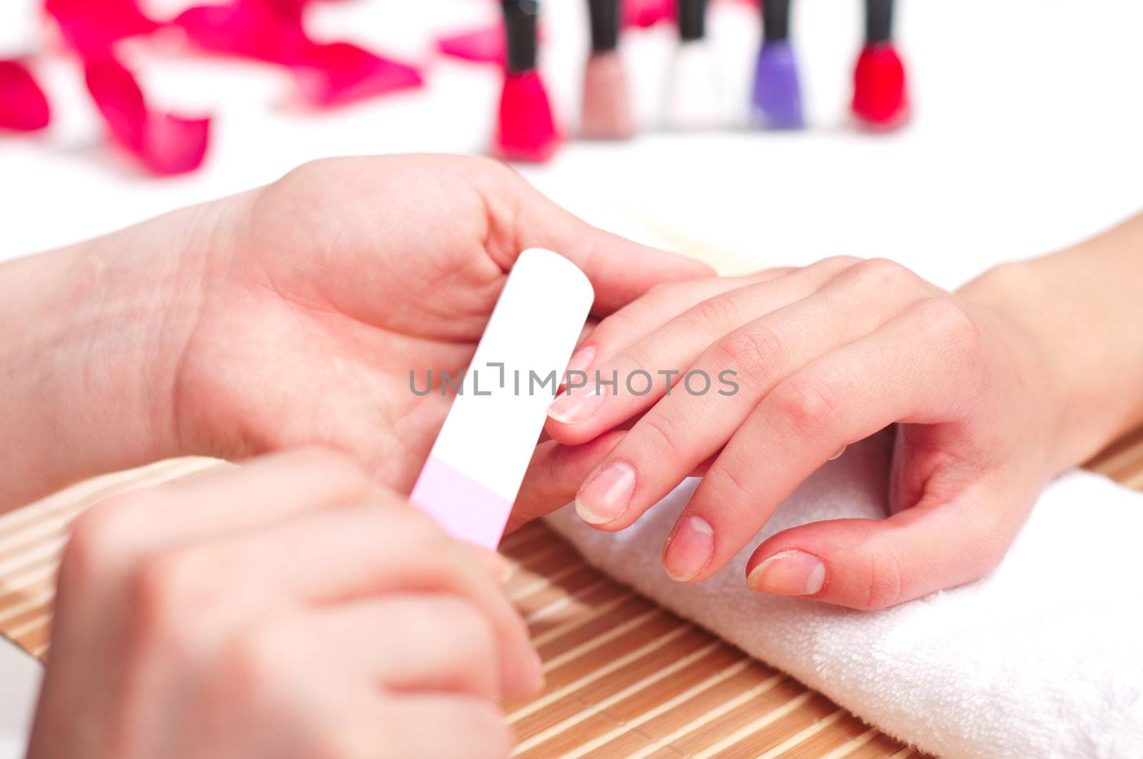 Hands Spa. Manicure concept by adam121