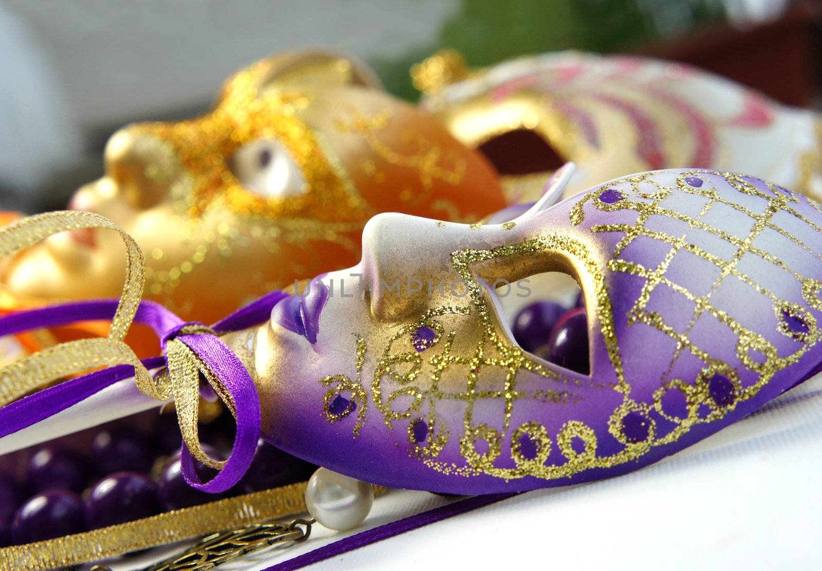 Venetian masks  by tanouchka