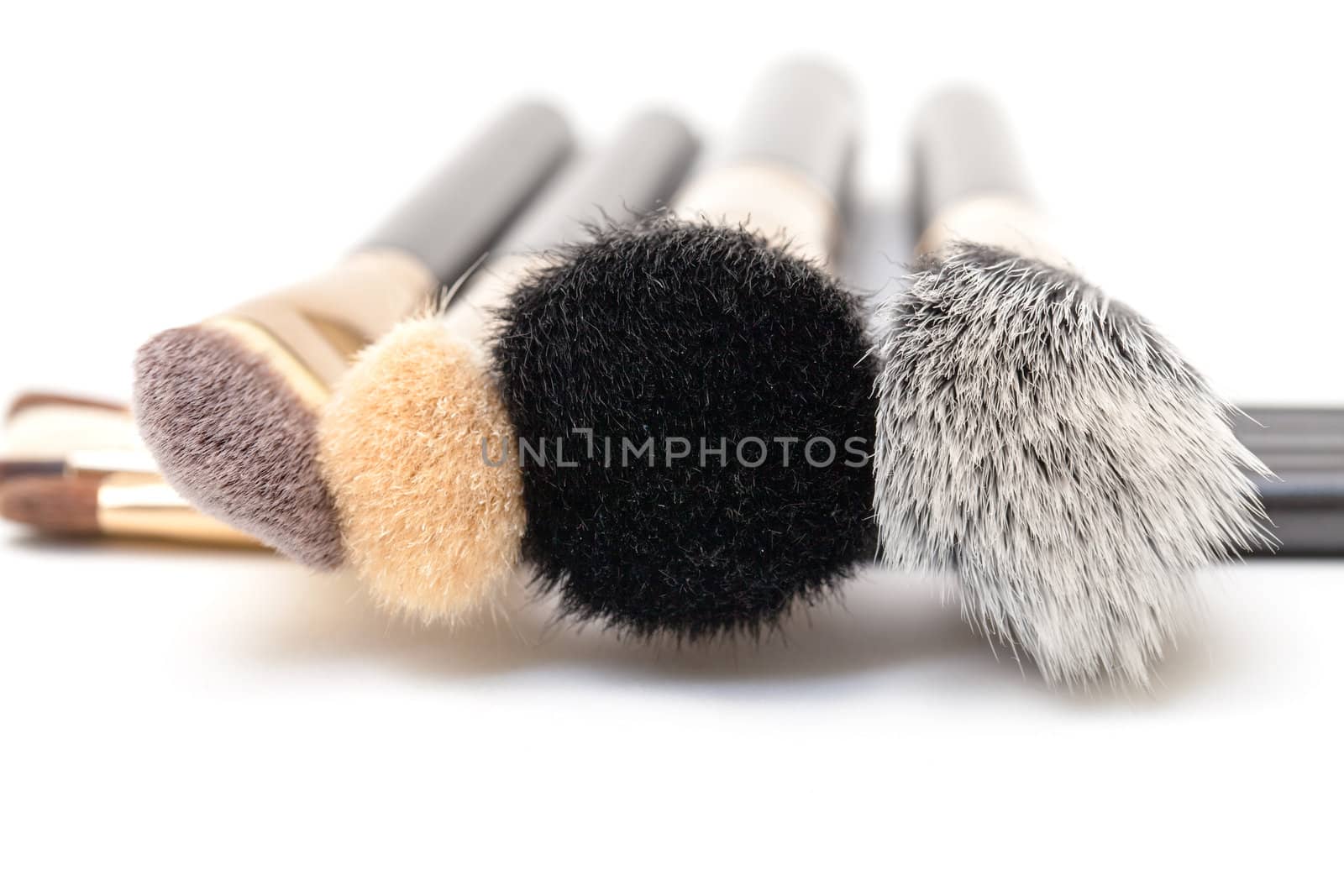 Makeup Brush Set, on white background