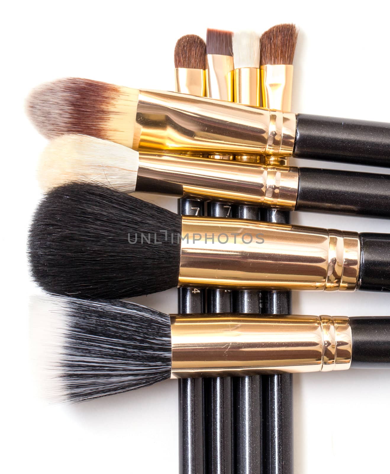 Makeup Brush Set, on white background