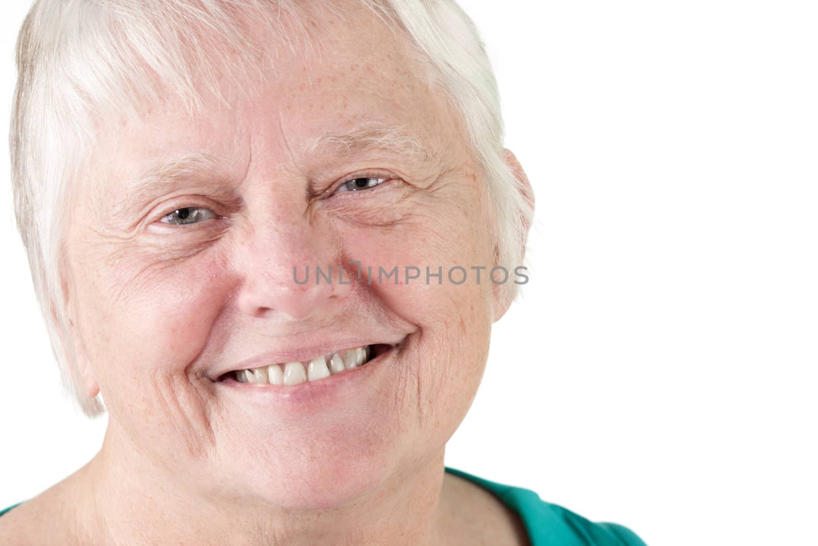 Senior female woman portrait