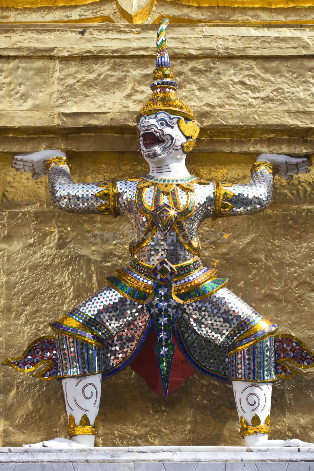 Yaksha Statues at Grand Palace, Bangkok