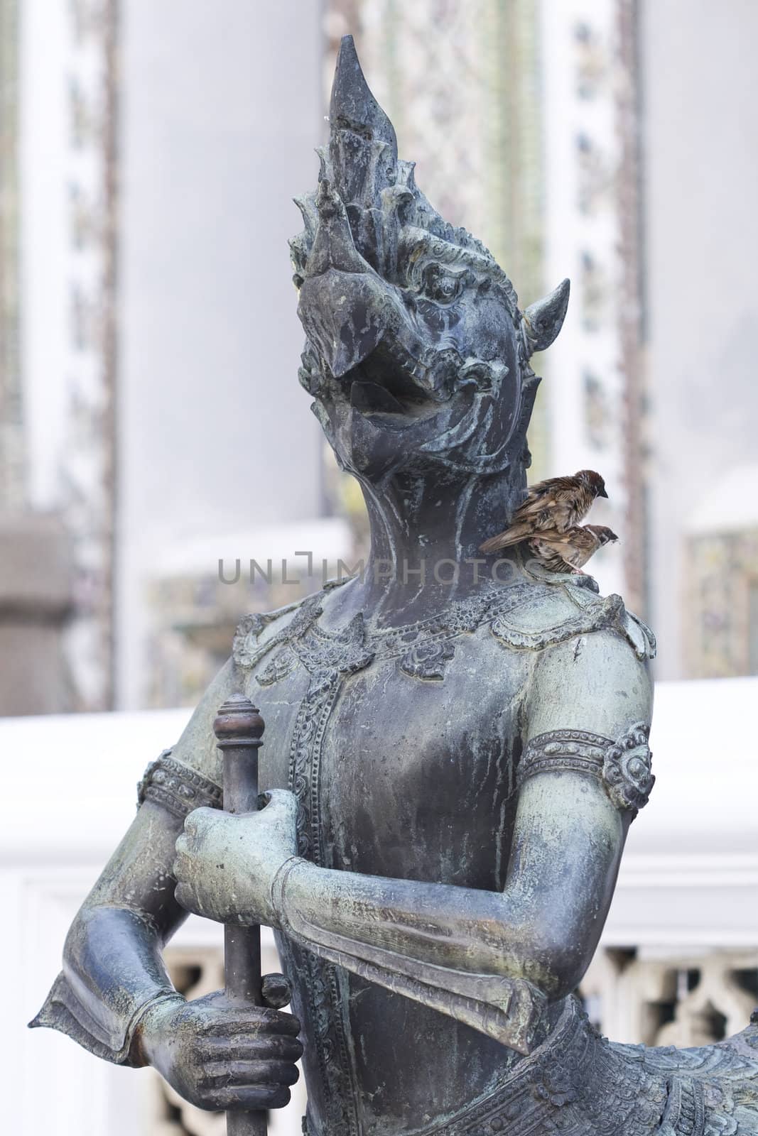 Demon Statue at Grand Palace, Bangkok