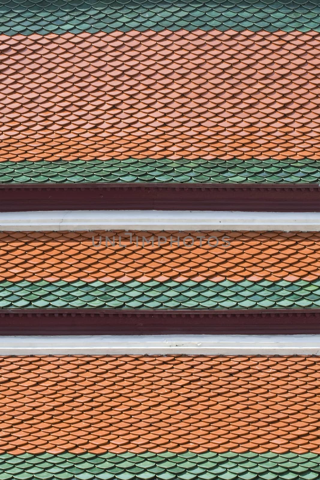 Roof of Thai Temple