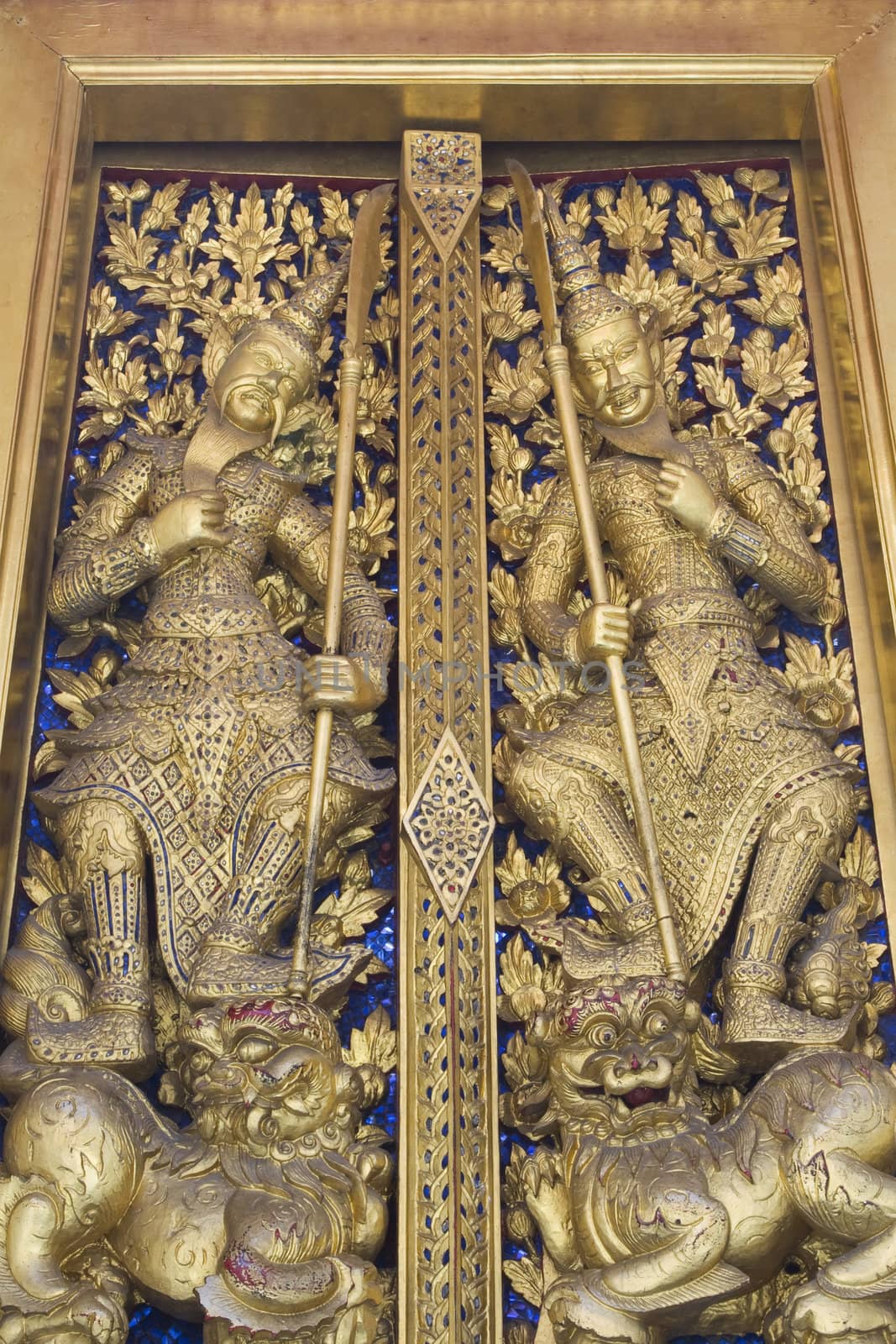 Details of Door at Grand Palace, Bangkok