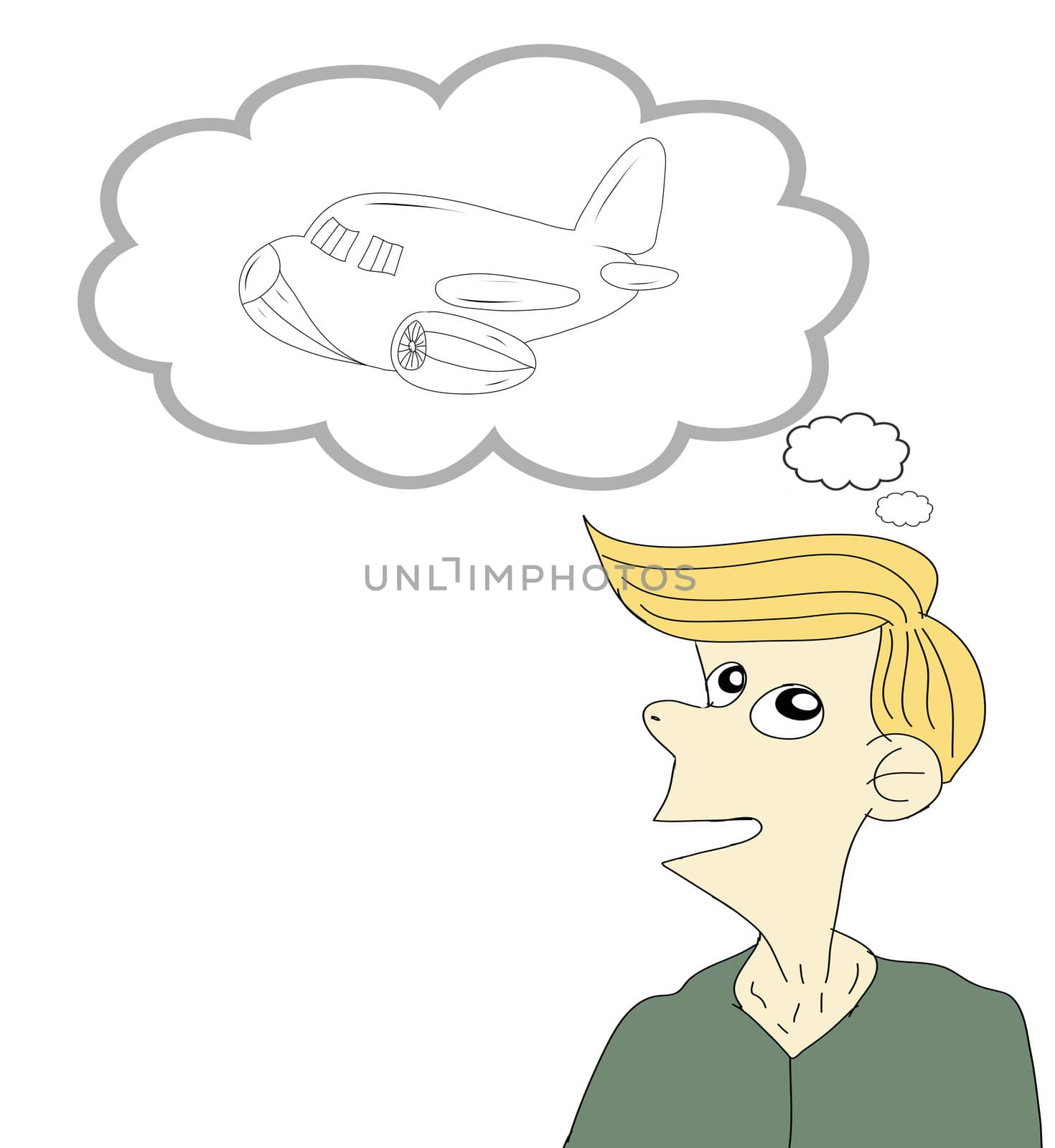 thinking Airplane