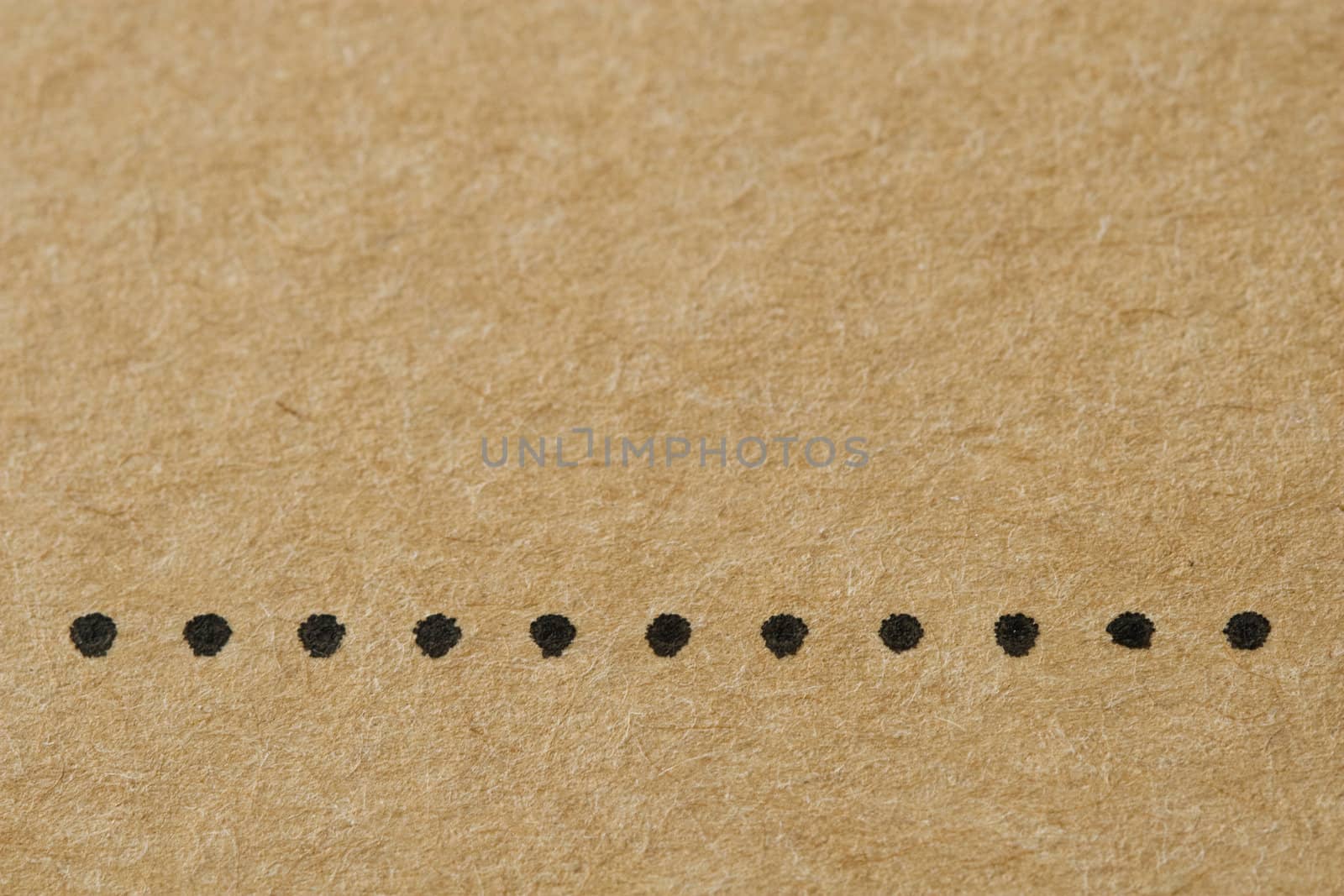 Dots on the Cardboard