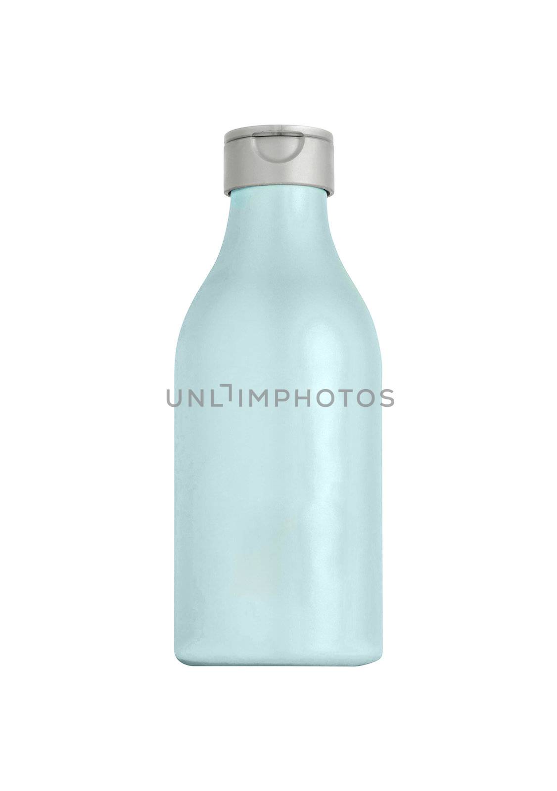 Plastic bottle isolated on white background