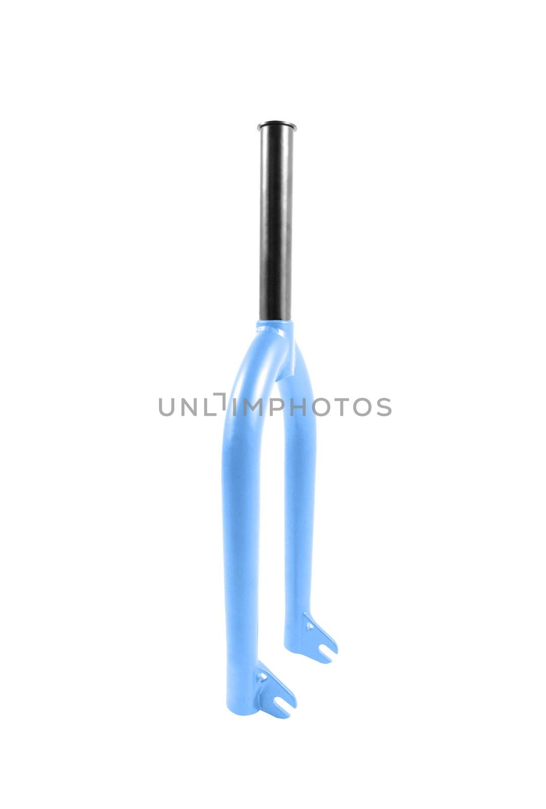 Bicycle fork isolated on white