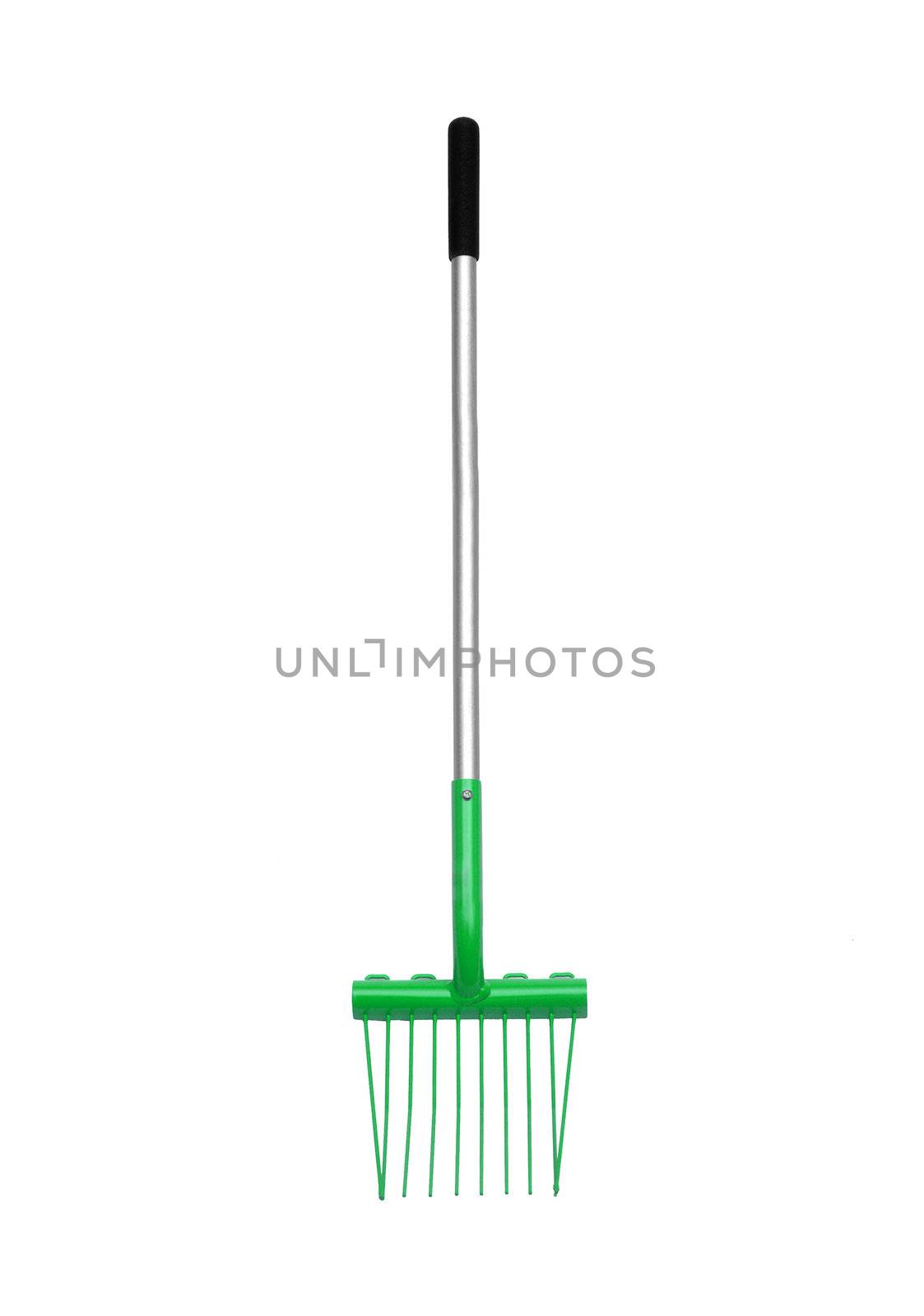 Pitchfork isolated on white background
