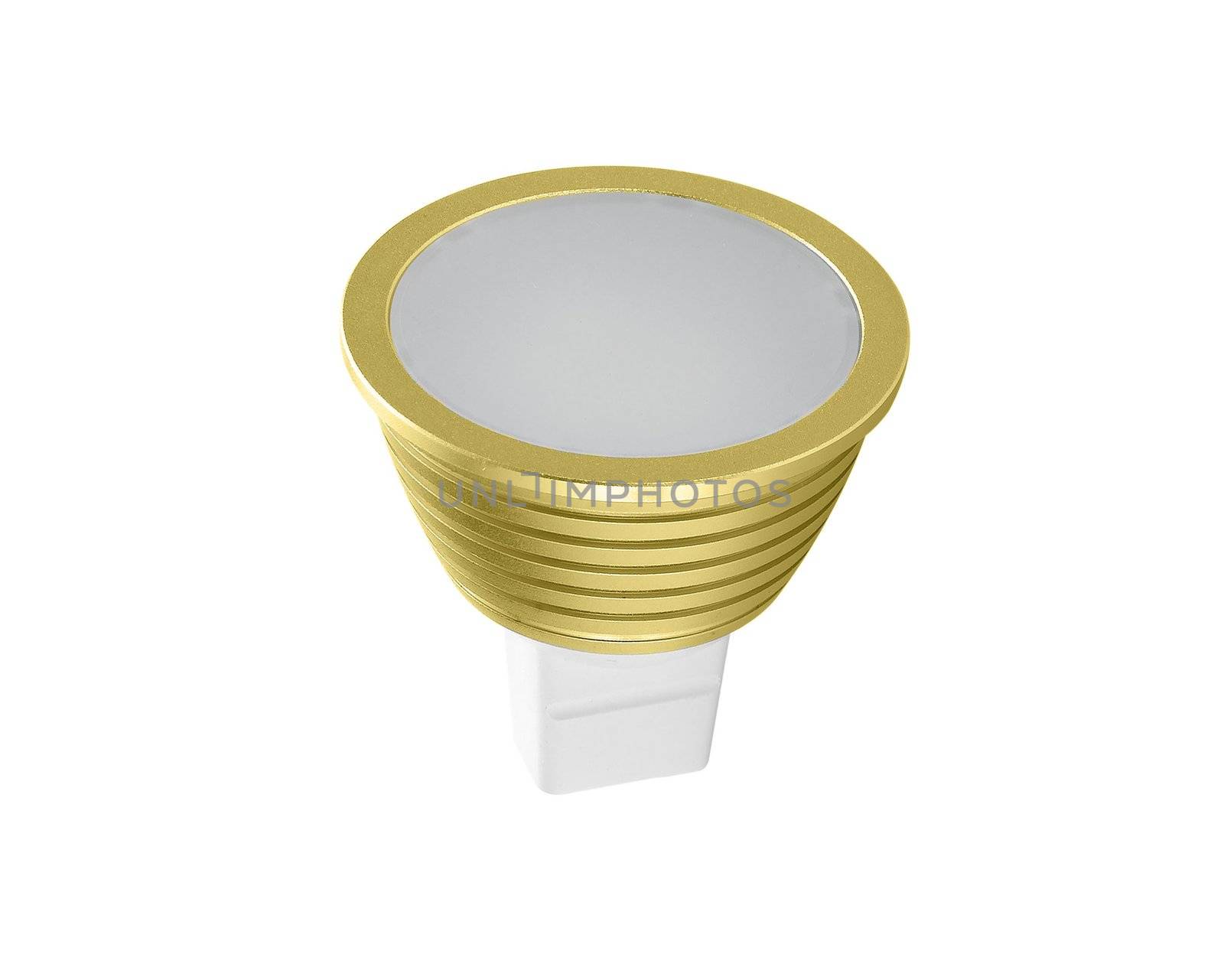 LED energy saving bulb. Light-emitting diode.