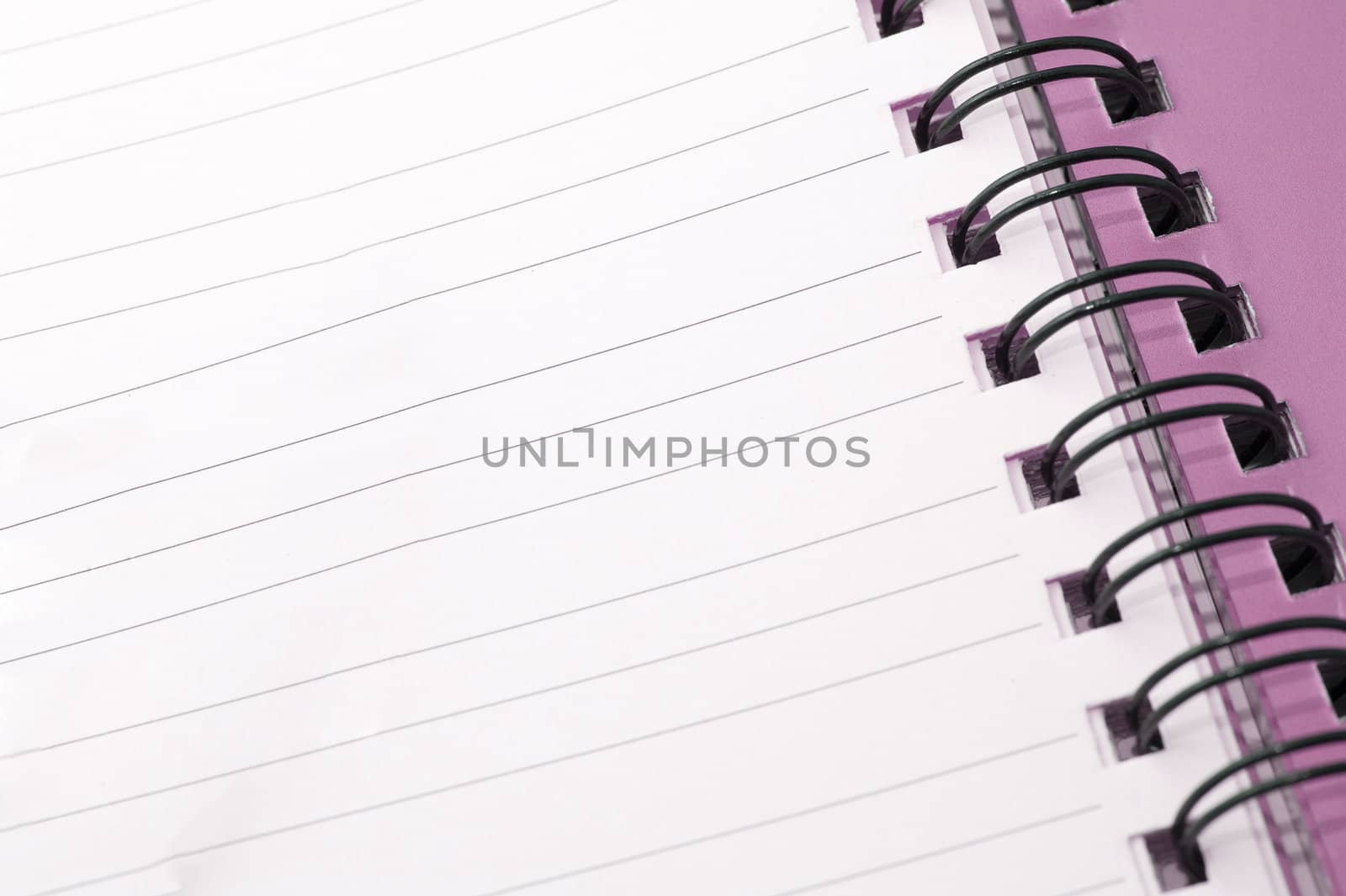 Notepad closeup