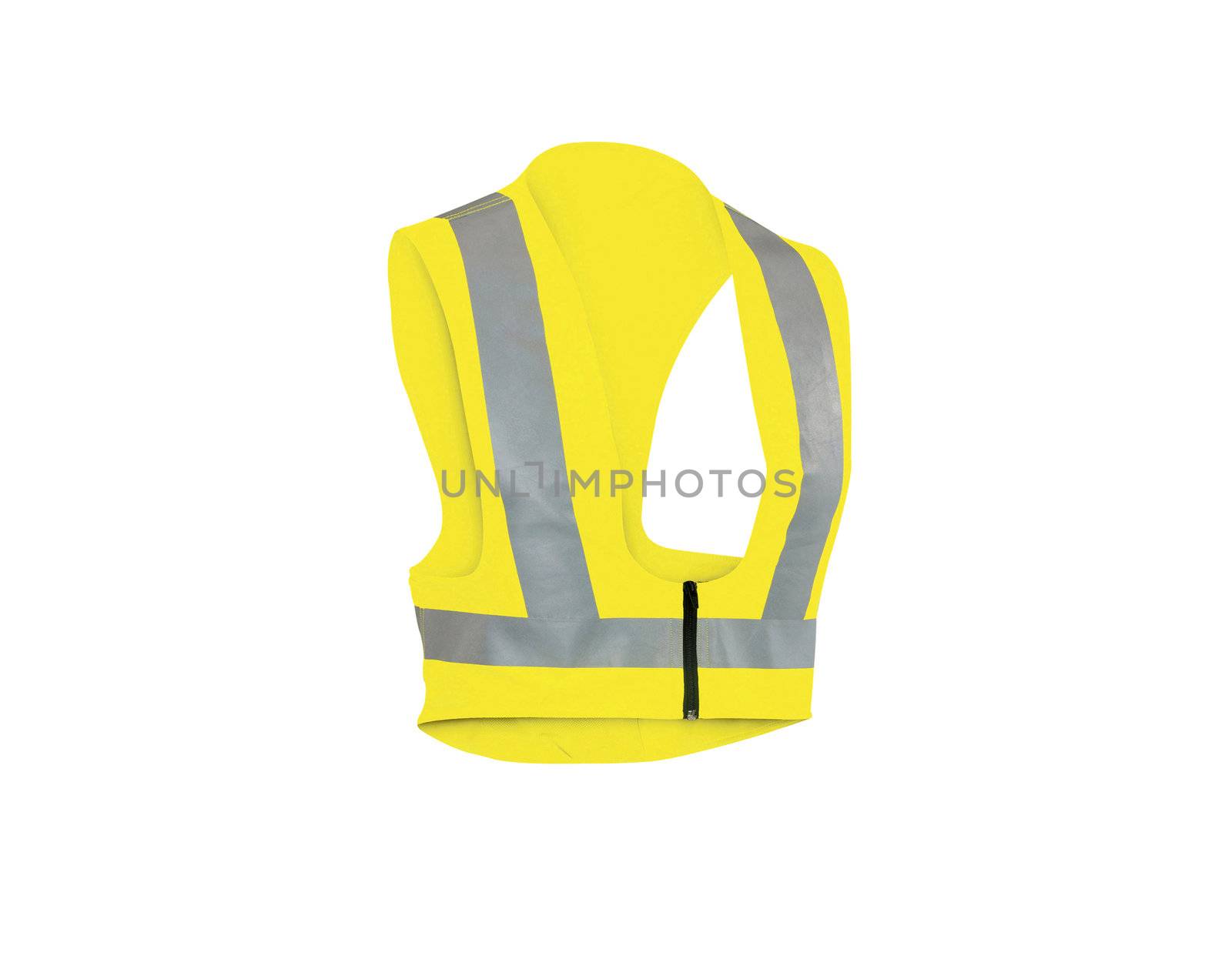 Safety vest isolated