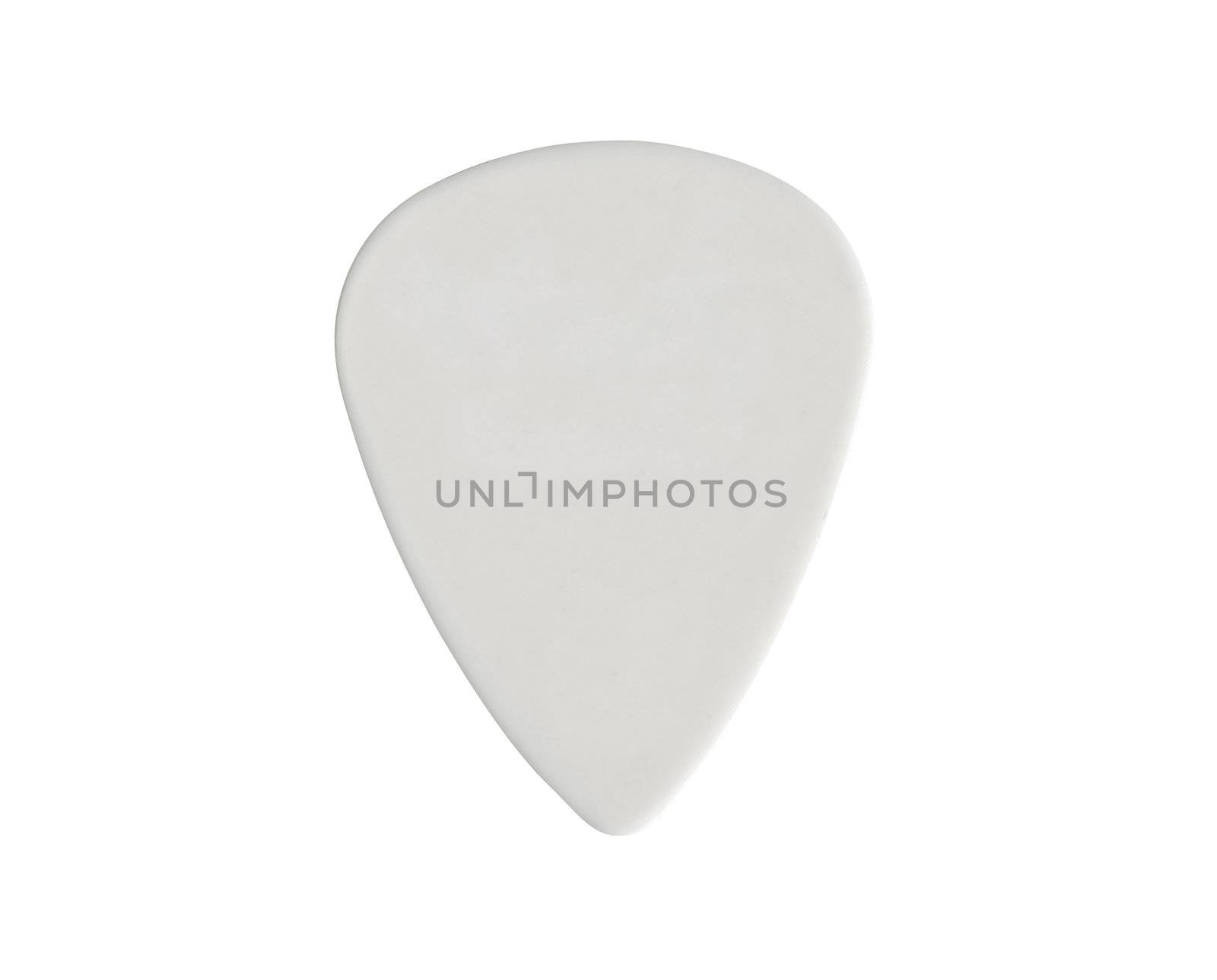 Guitar mediator isolated on white