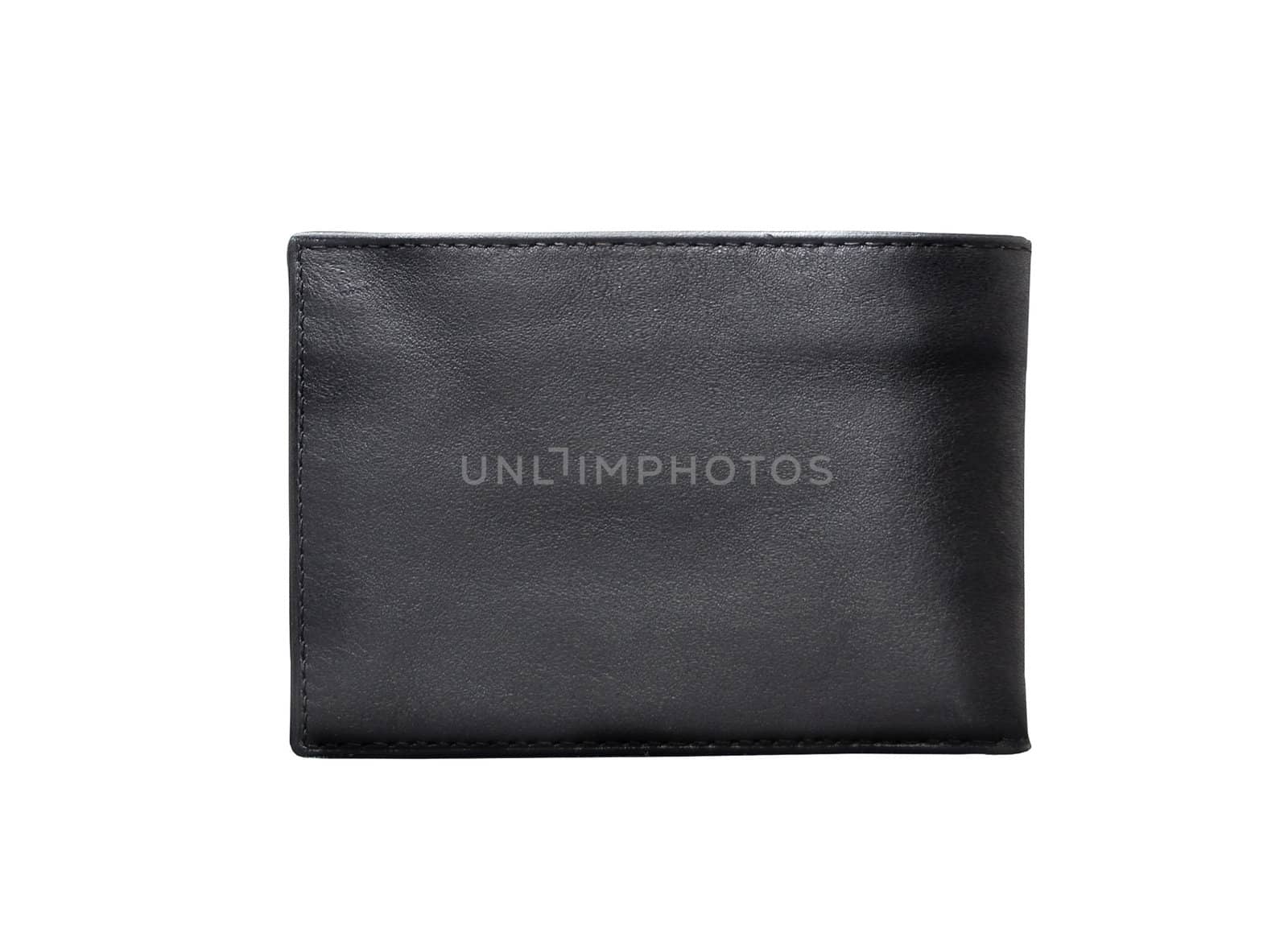 Black Wallet. On a white background.