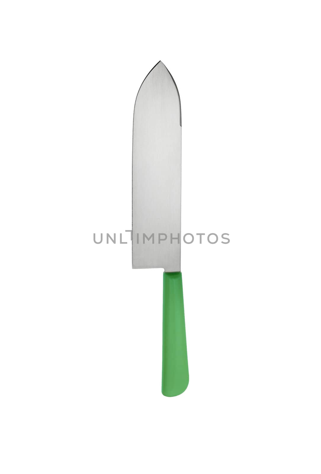Big knife isolated on white