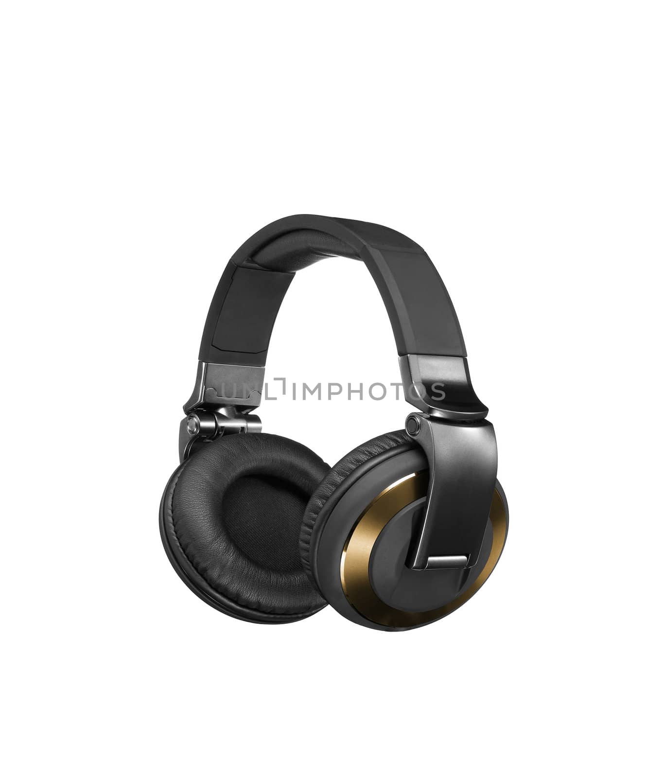 Headphones isolated on white