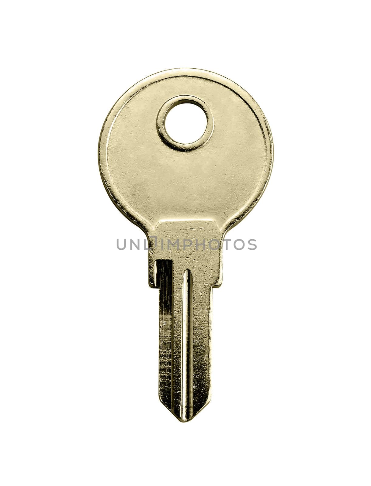 Key isolated on white background