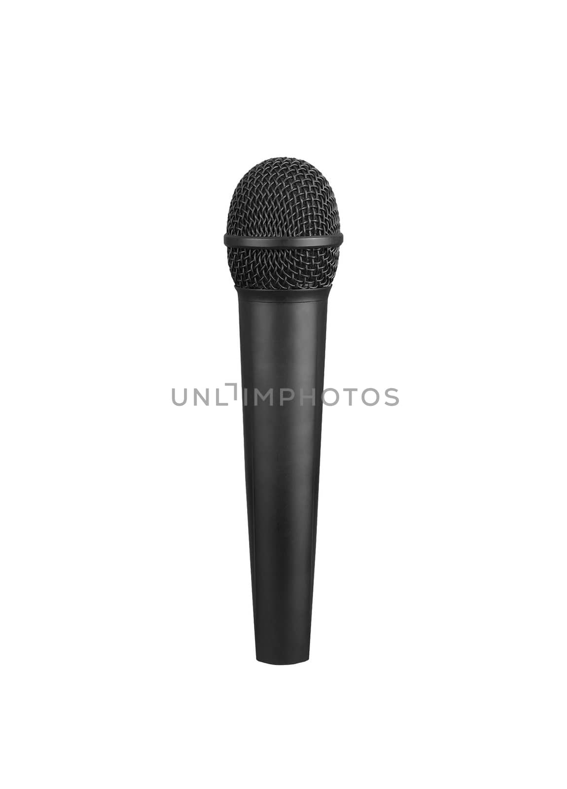 microphone isolated on white