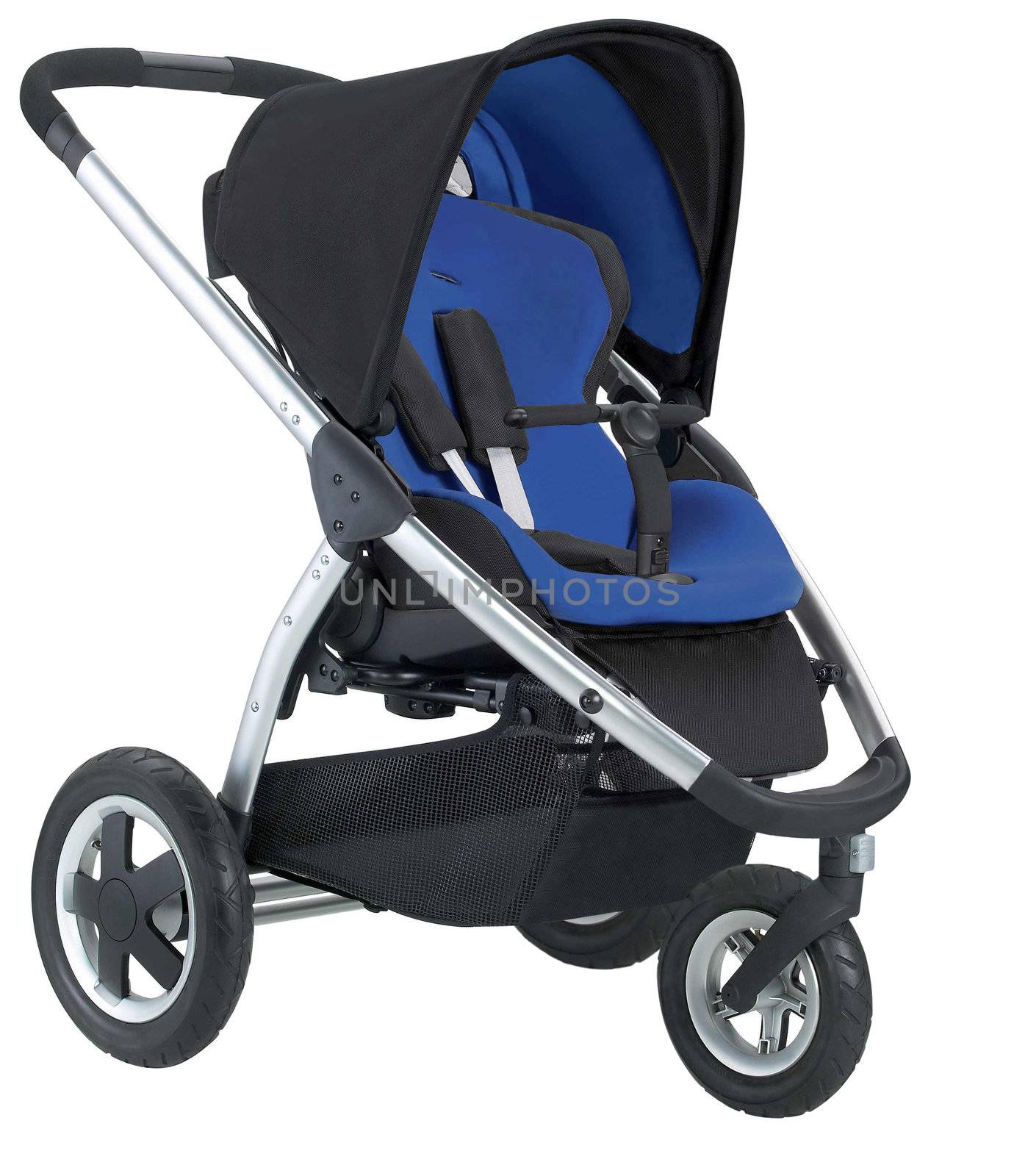 pram isolated on white backgrond