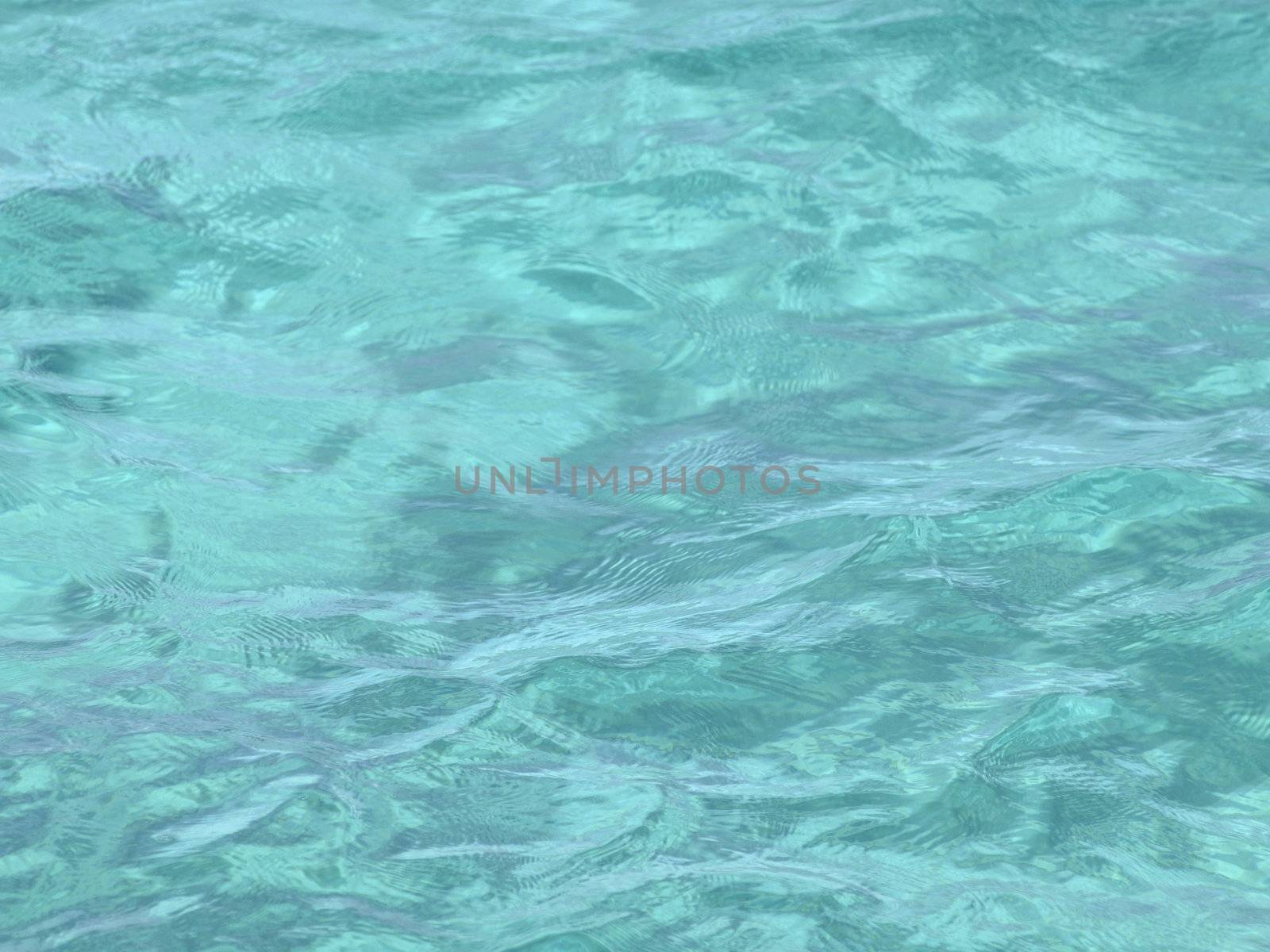 Blue water background