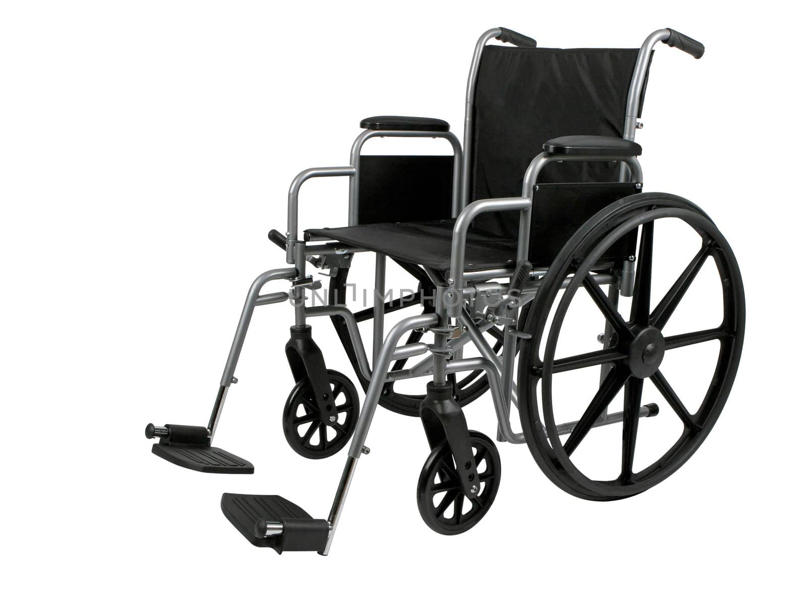 wheelchair isolated on white background