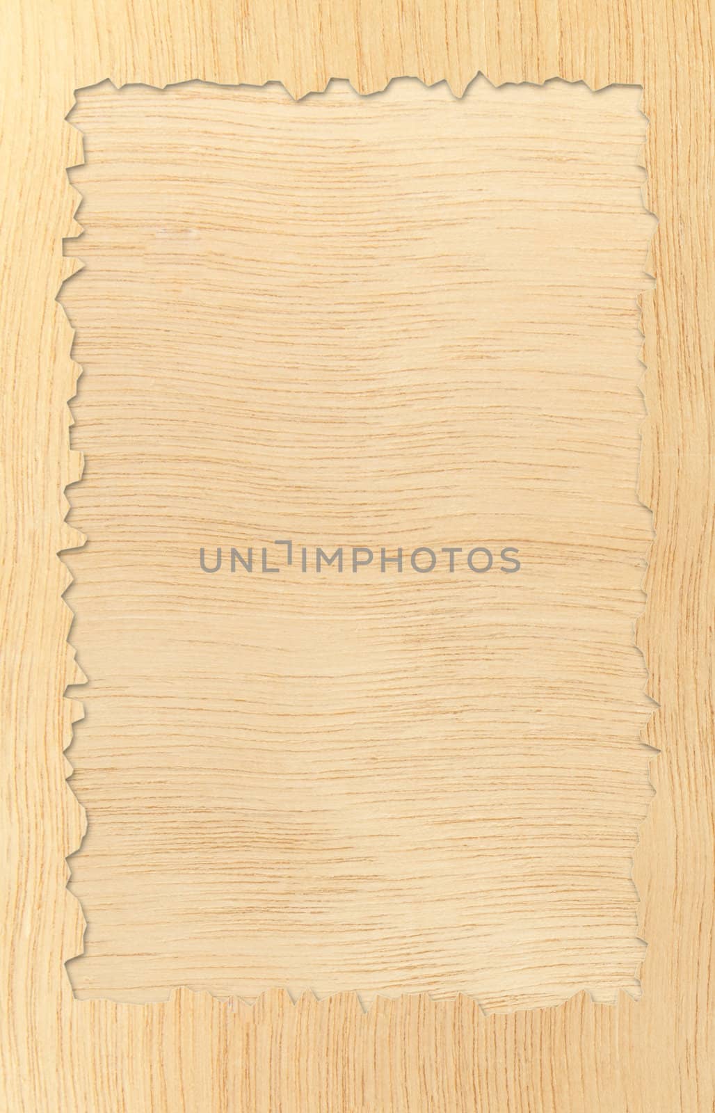 Pattern of carved frame on wood background