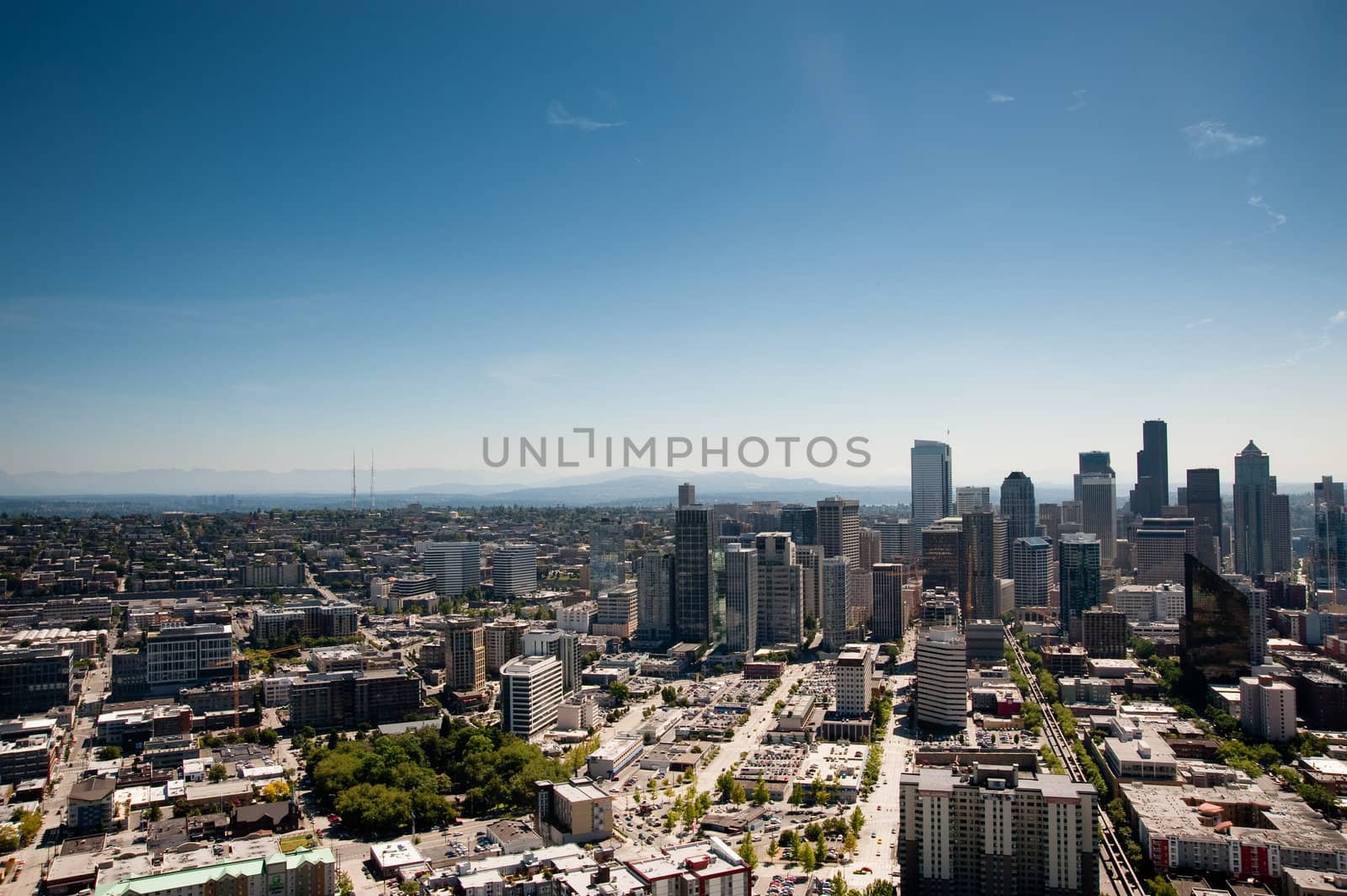 View of Seattle from the Space Needle