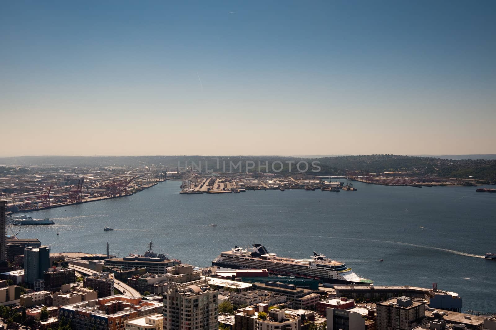 View of Seattle from the Space Needle